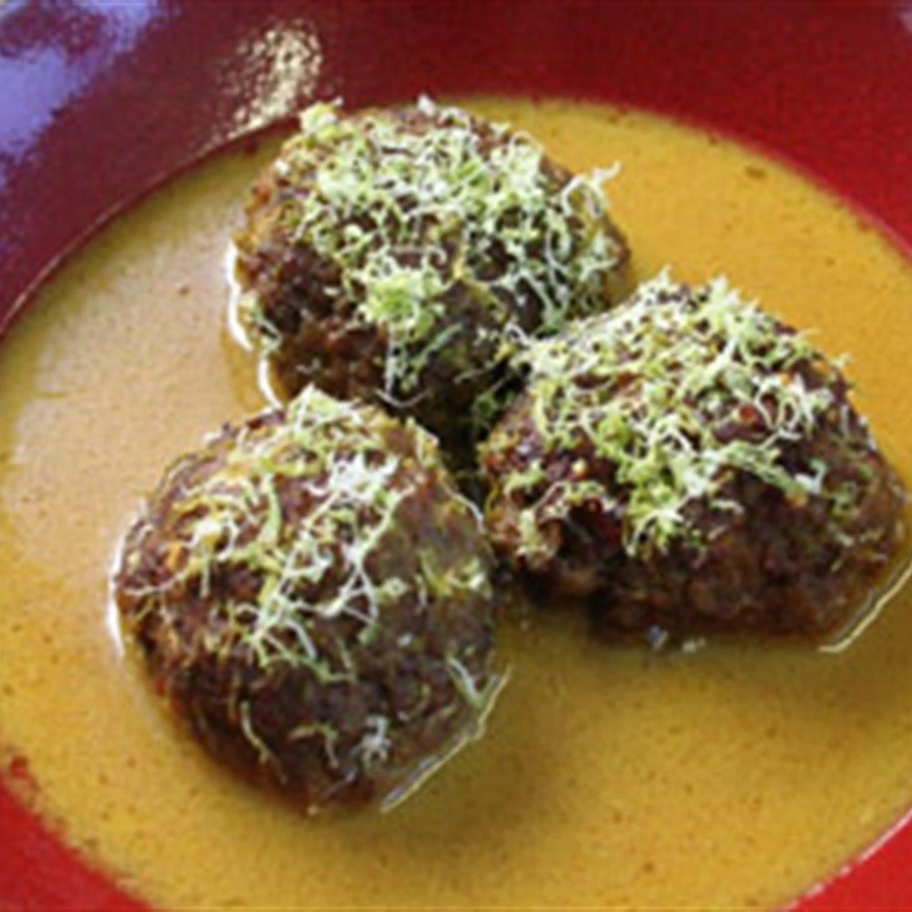 Meatballs with Lemongrass Coconut Curry