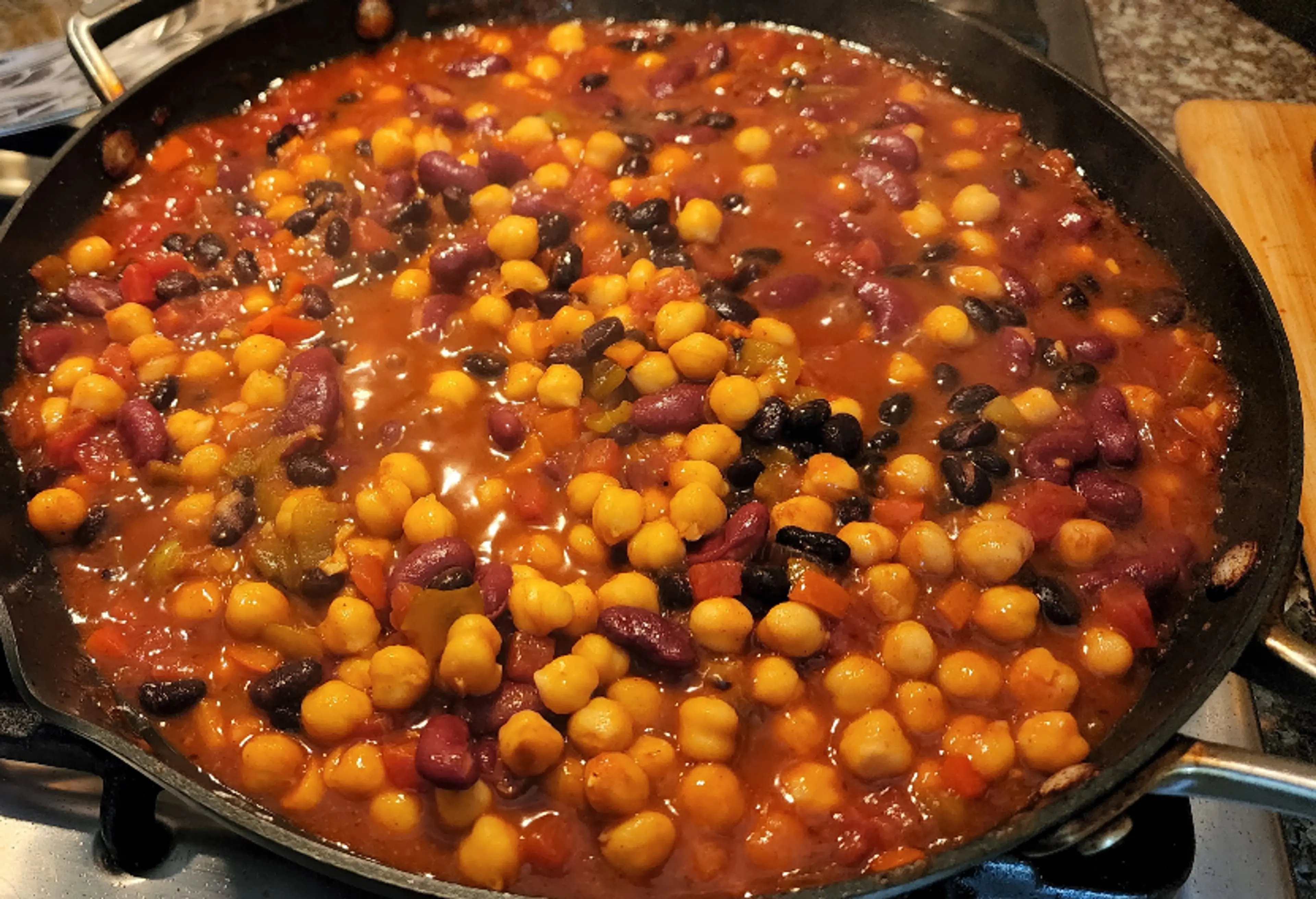 Kelly's Vegan Bean Chili