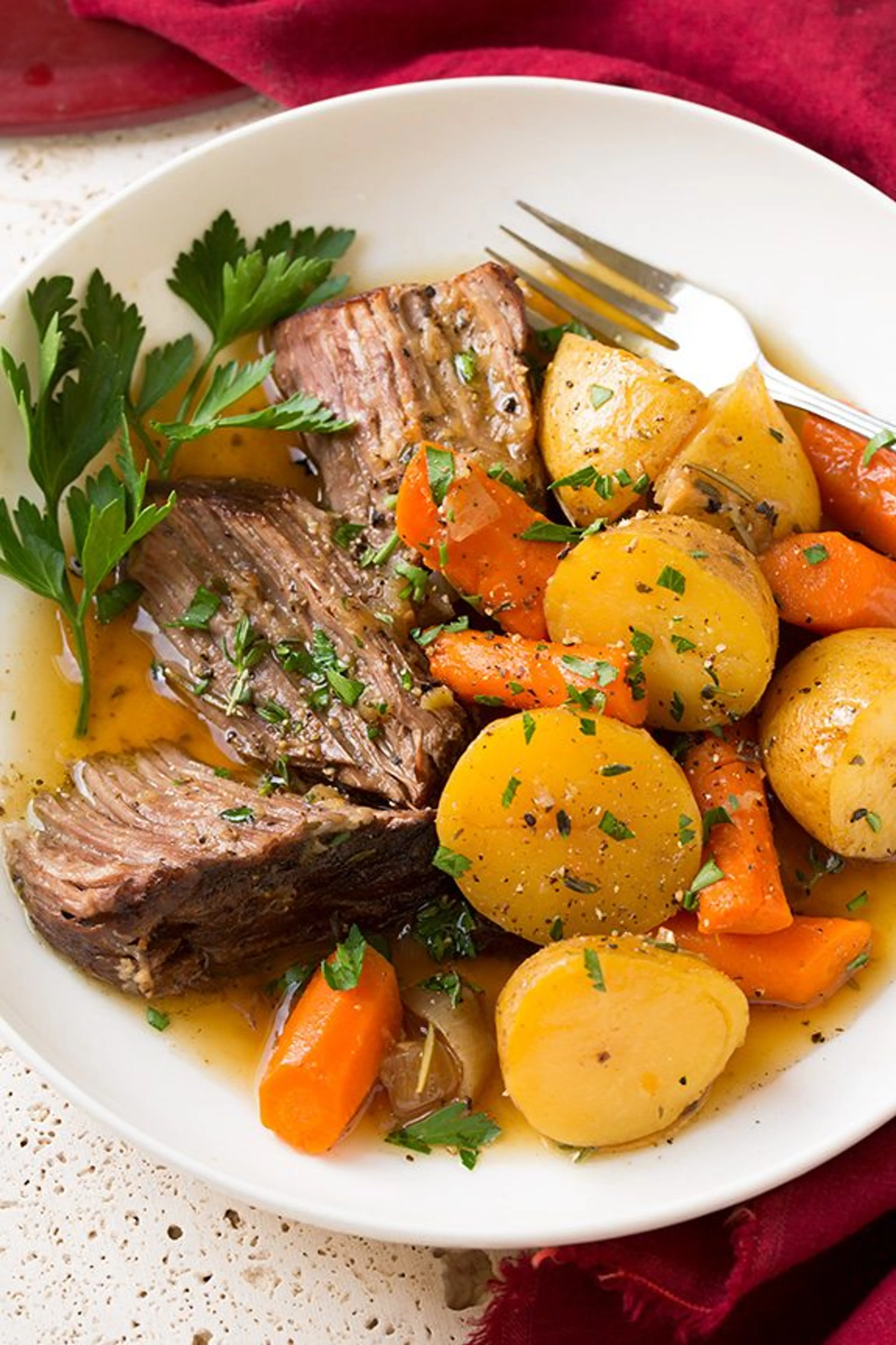 Pot Roast with Potatoes and Carrots