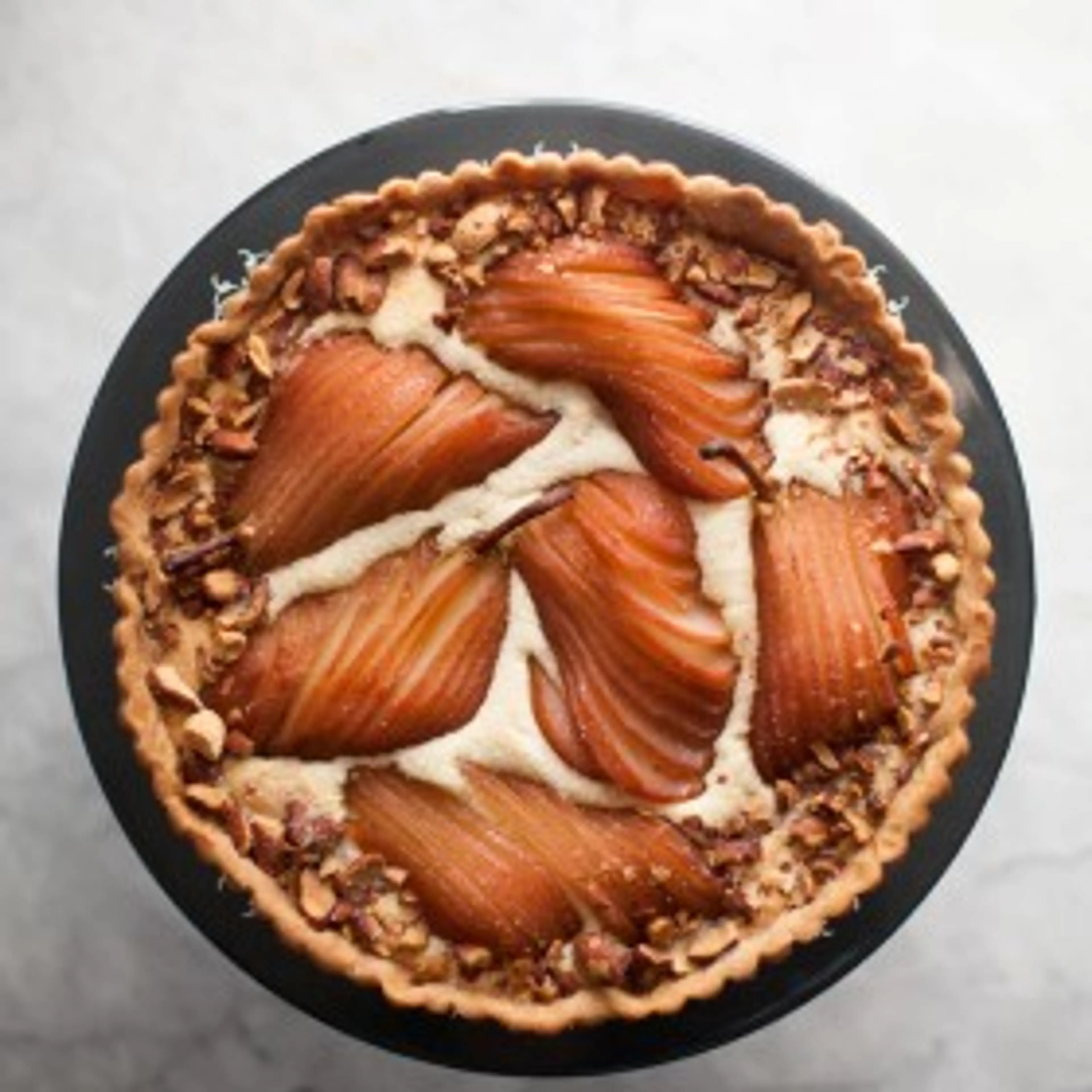 Pear Almond Tart