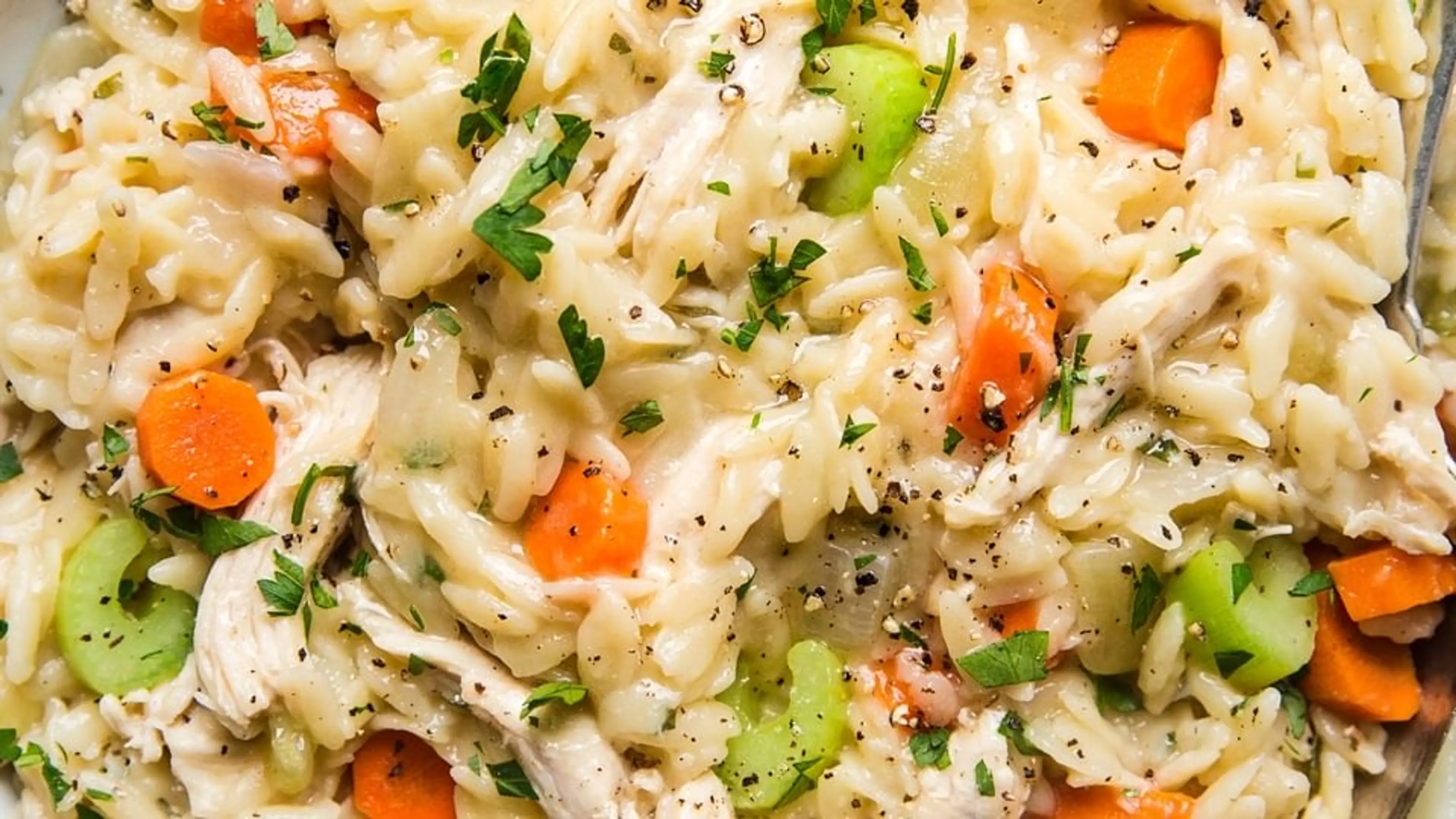 Creamy Chicken Orzo