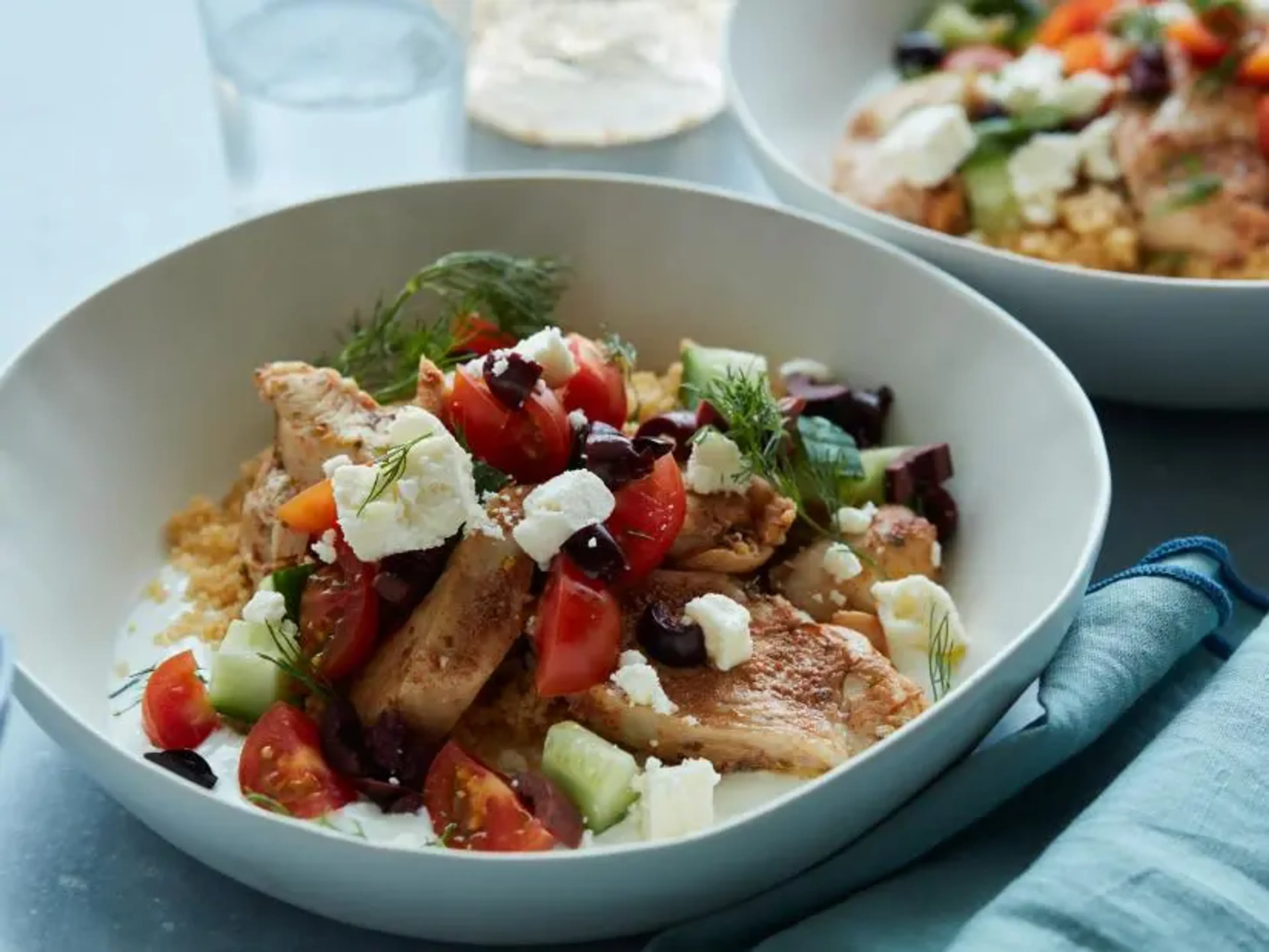 Instant Pot Greek Chicken Bowls