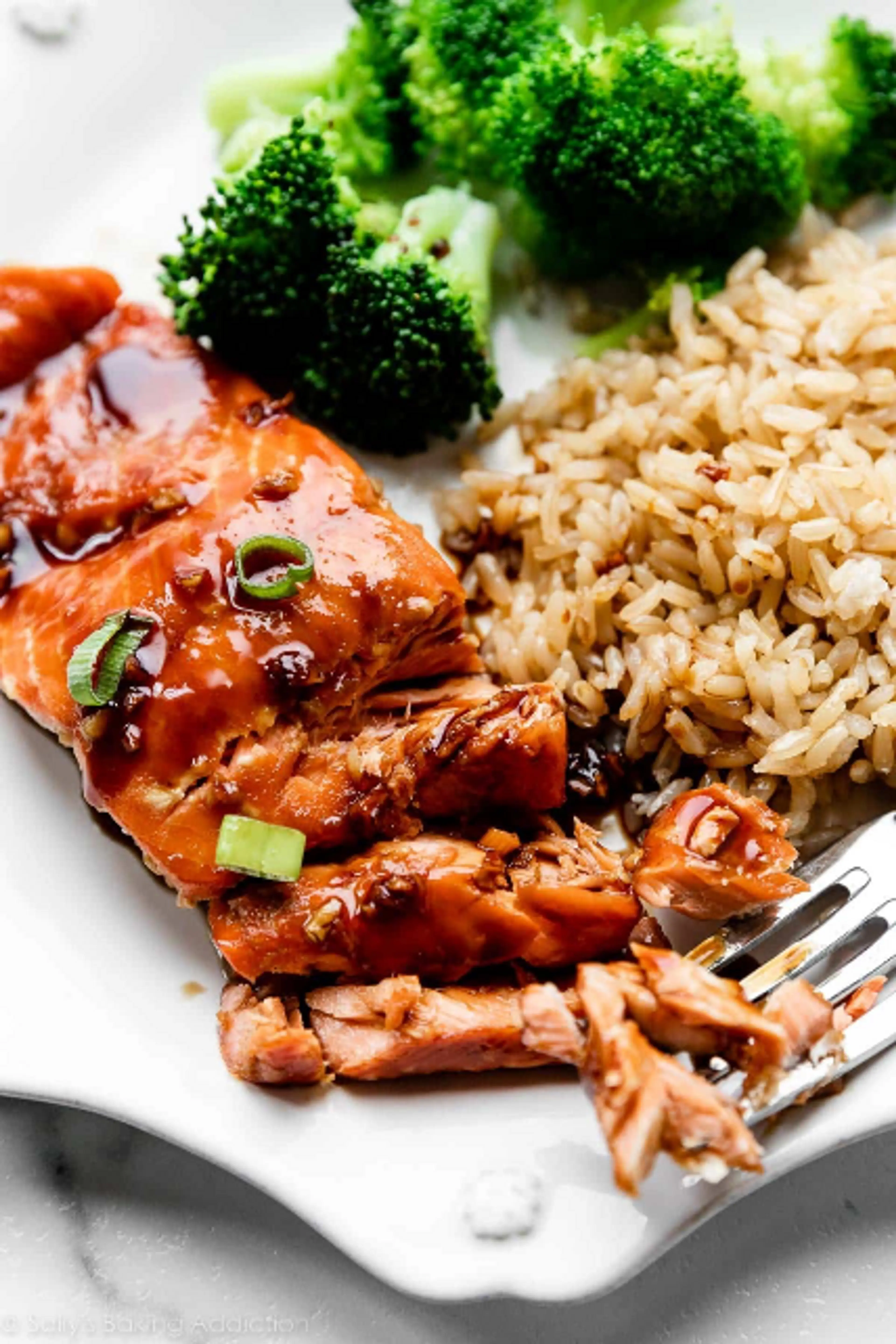 Honey Garlic Soy Glazed Salmon