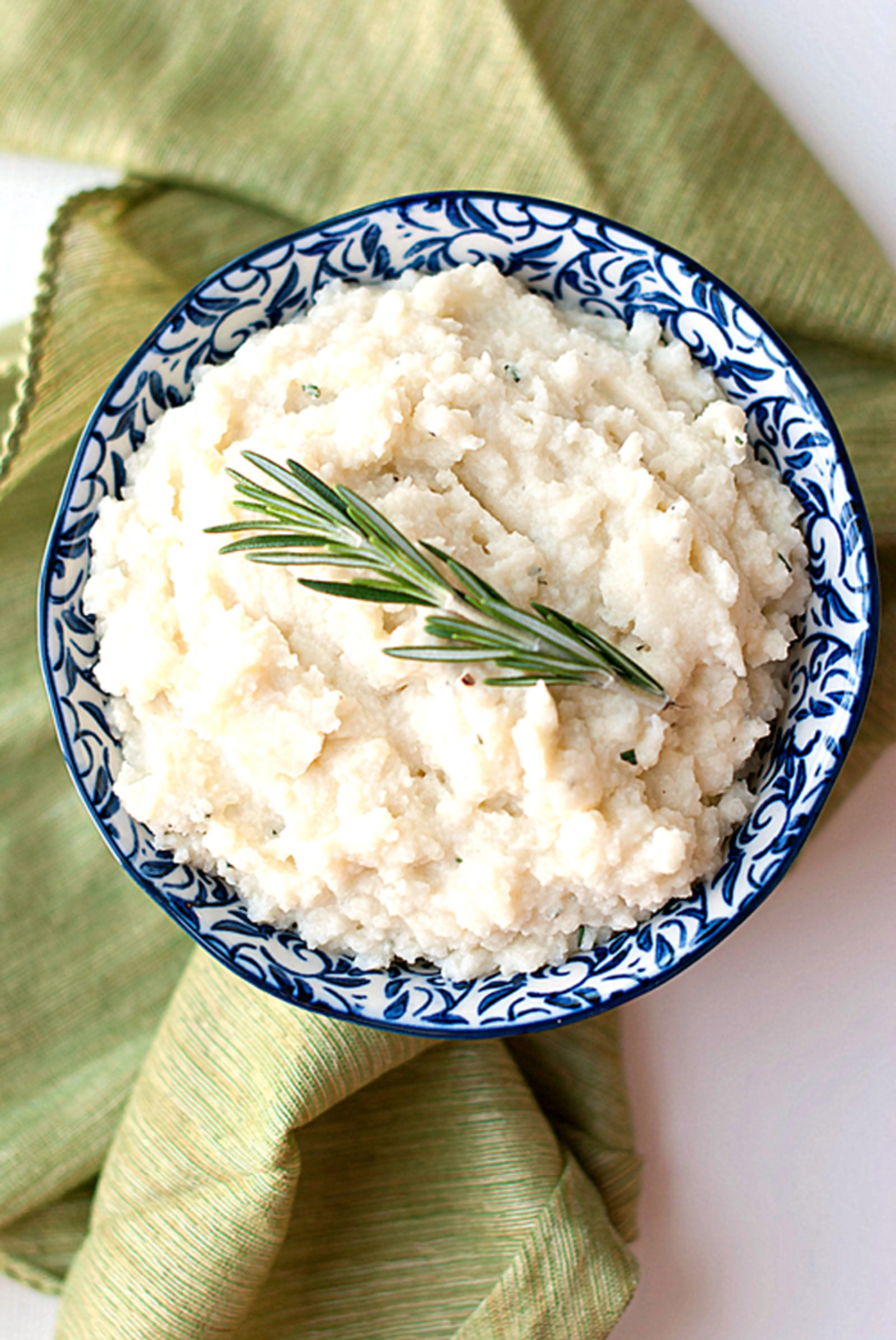 Rosemary and Garlic Cauliflower Mash