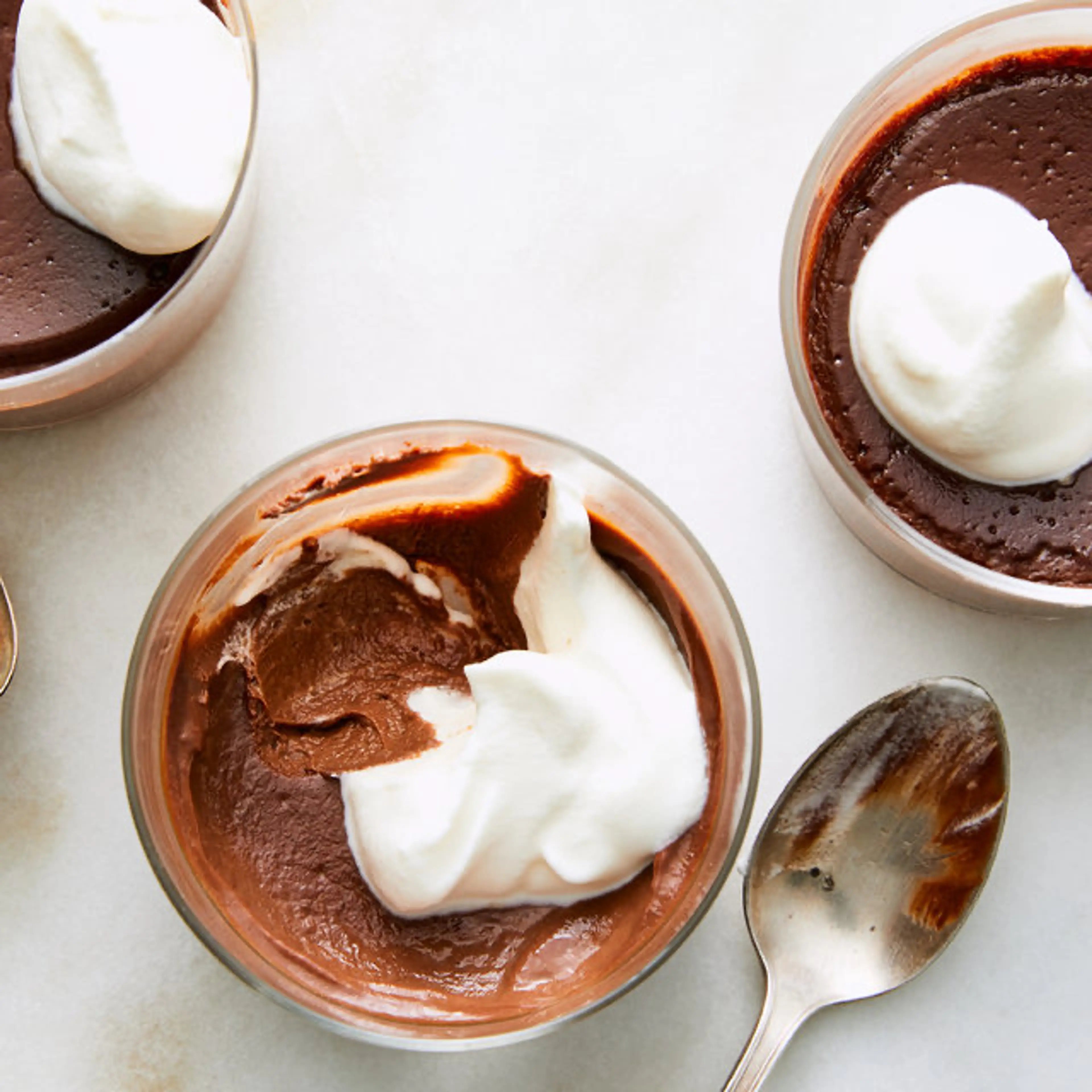 Chocolate-Cardamom Pots de Crème