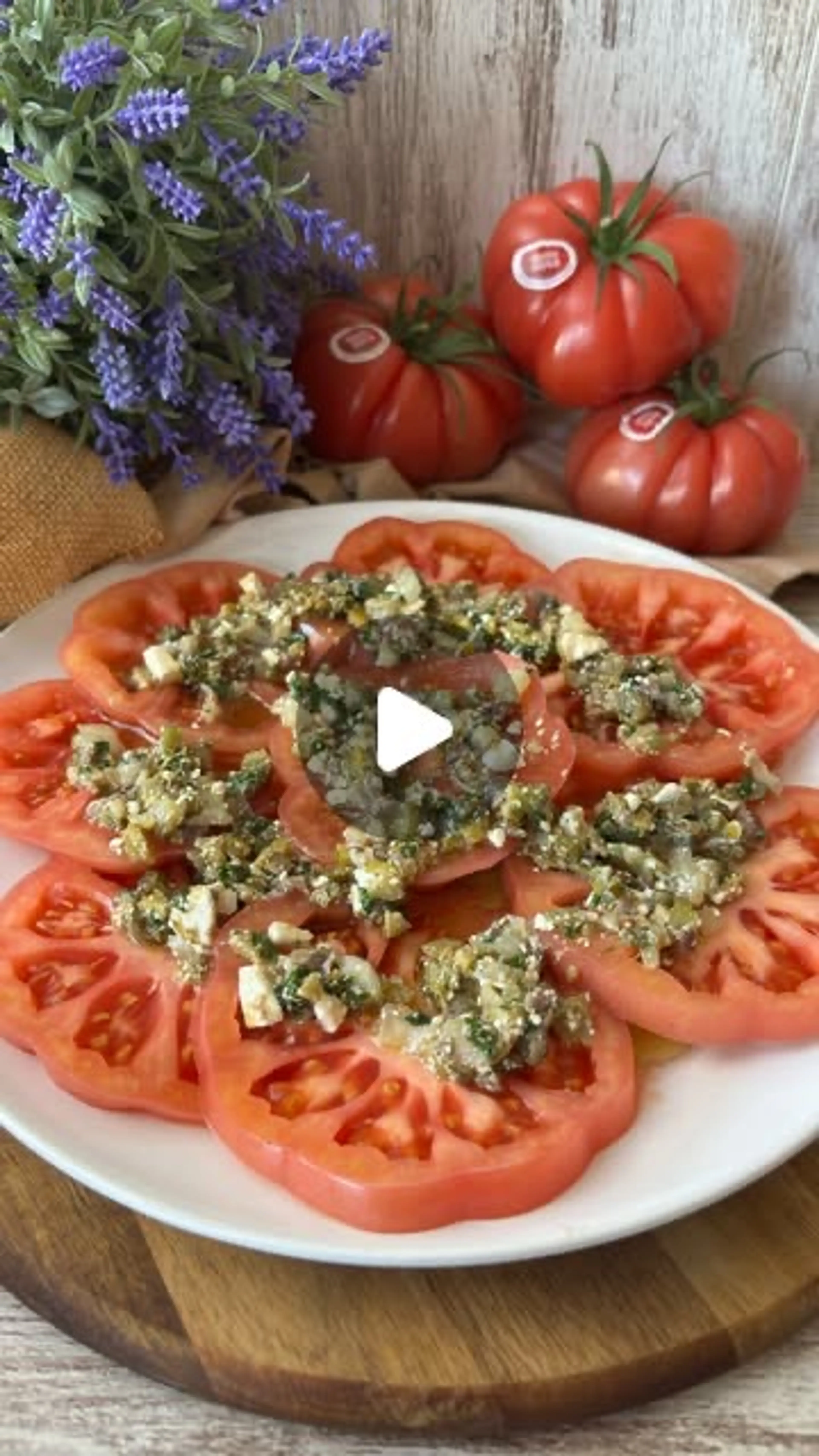 Carpaccio De Tomate