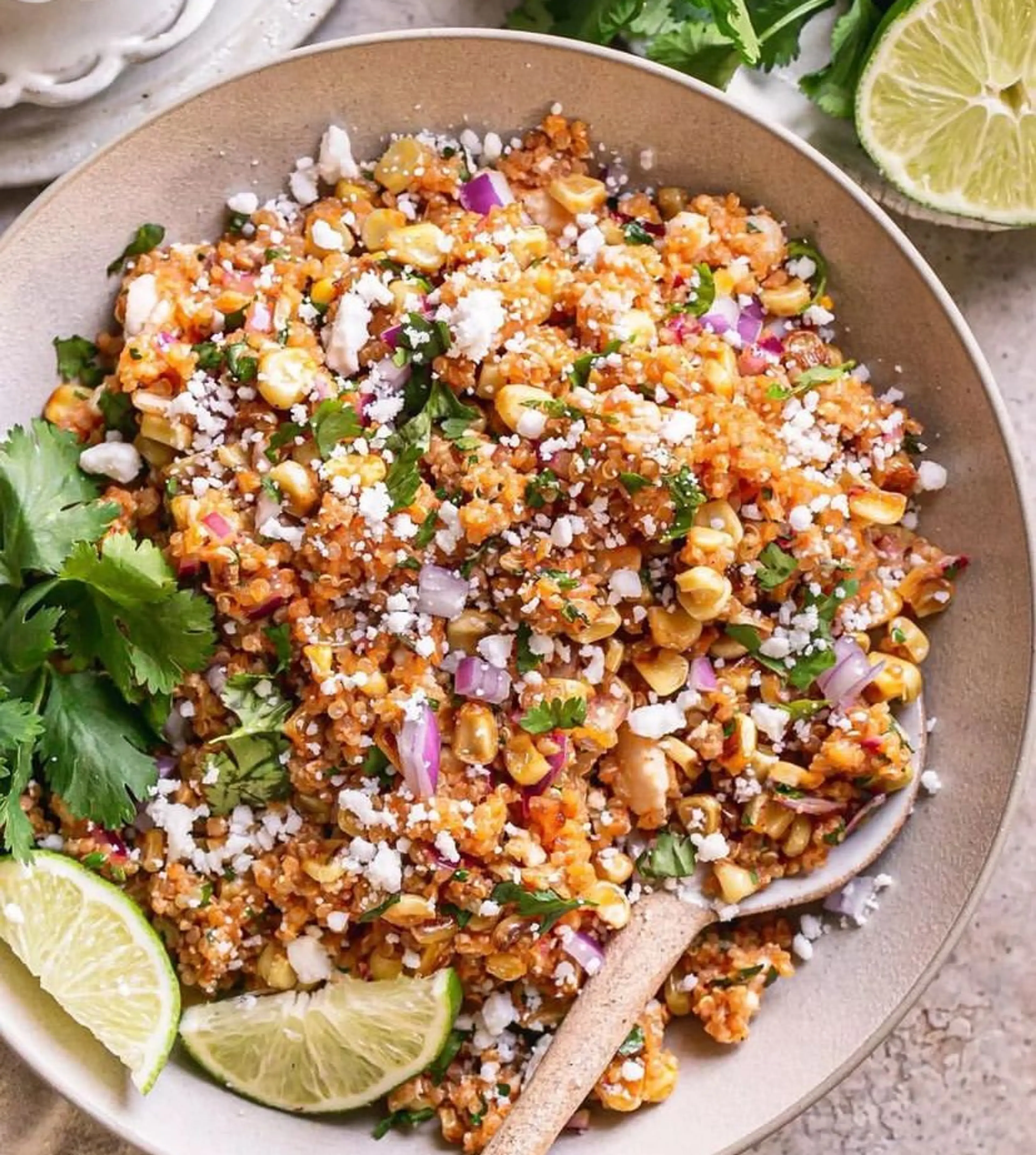 Mexican Street Corn Quinoa Salad