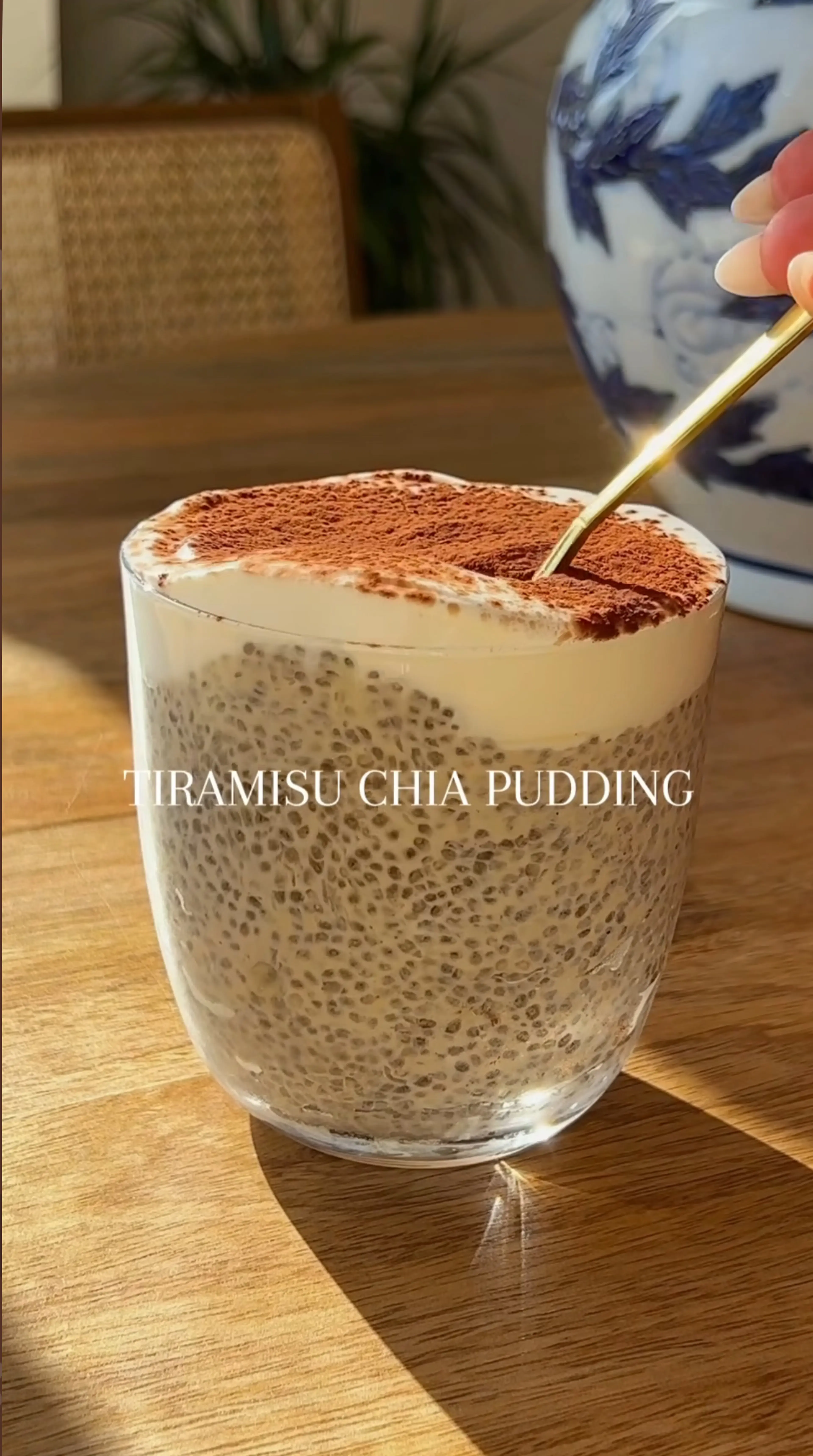 Tiramisu Chia Pudding