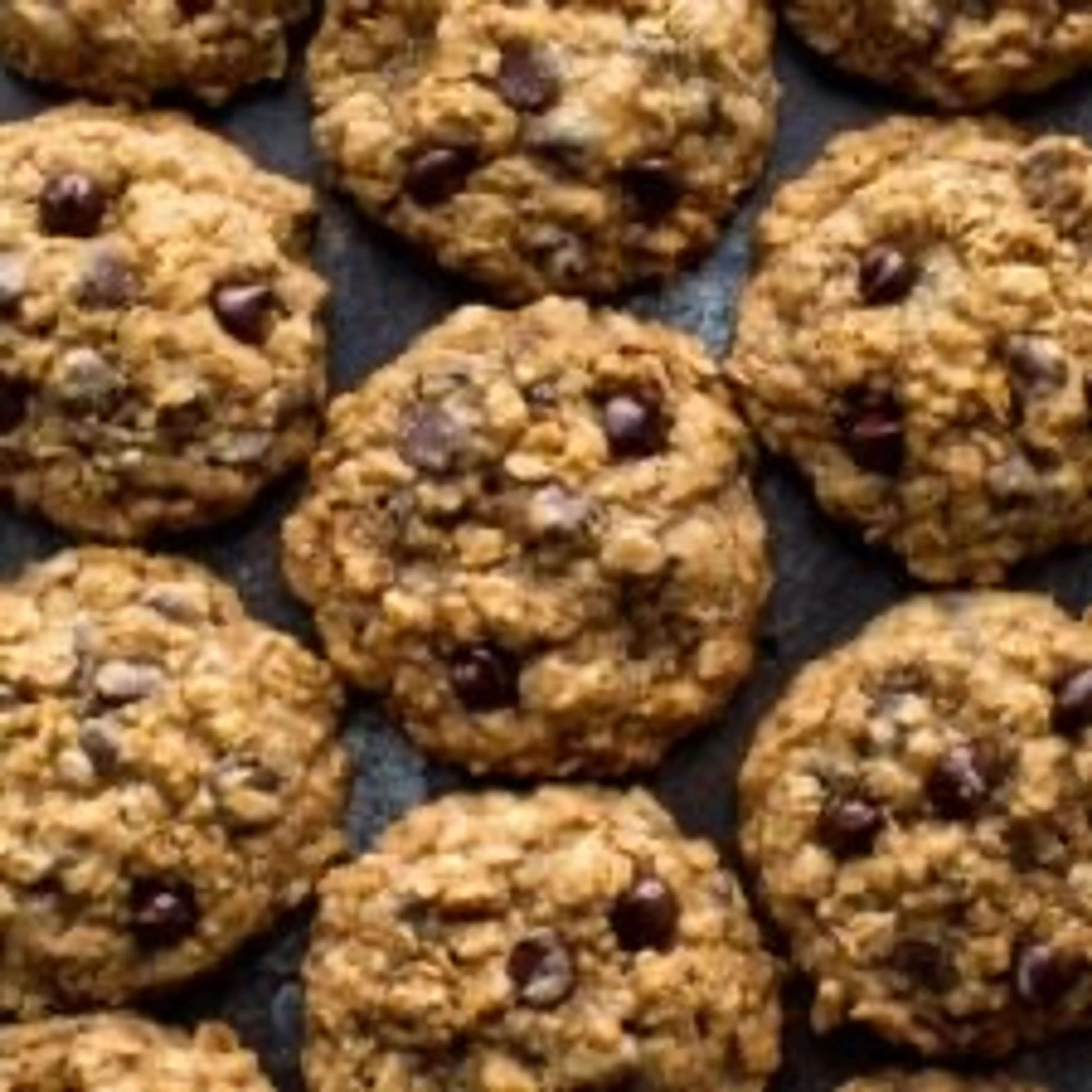 Soft and Chewy Oatmeal Chocolate Chip Cookies