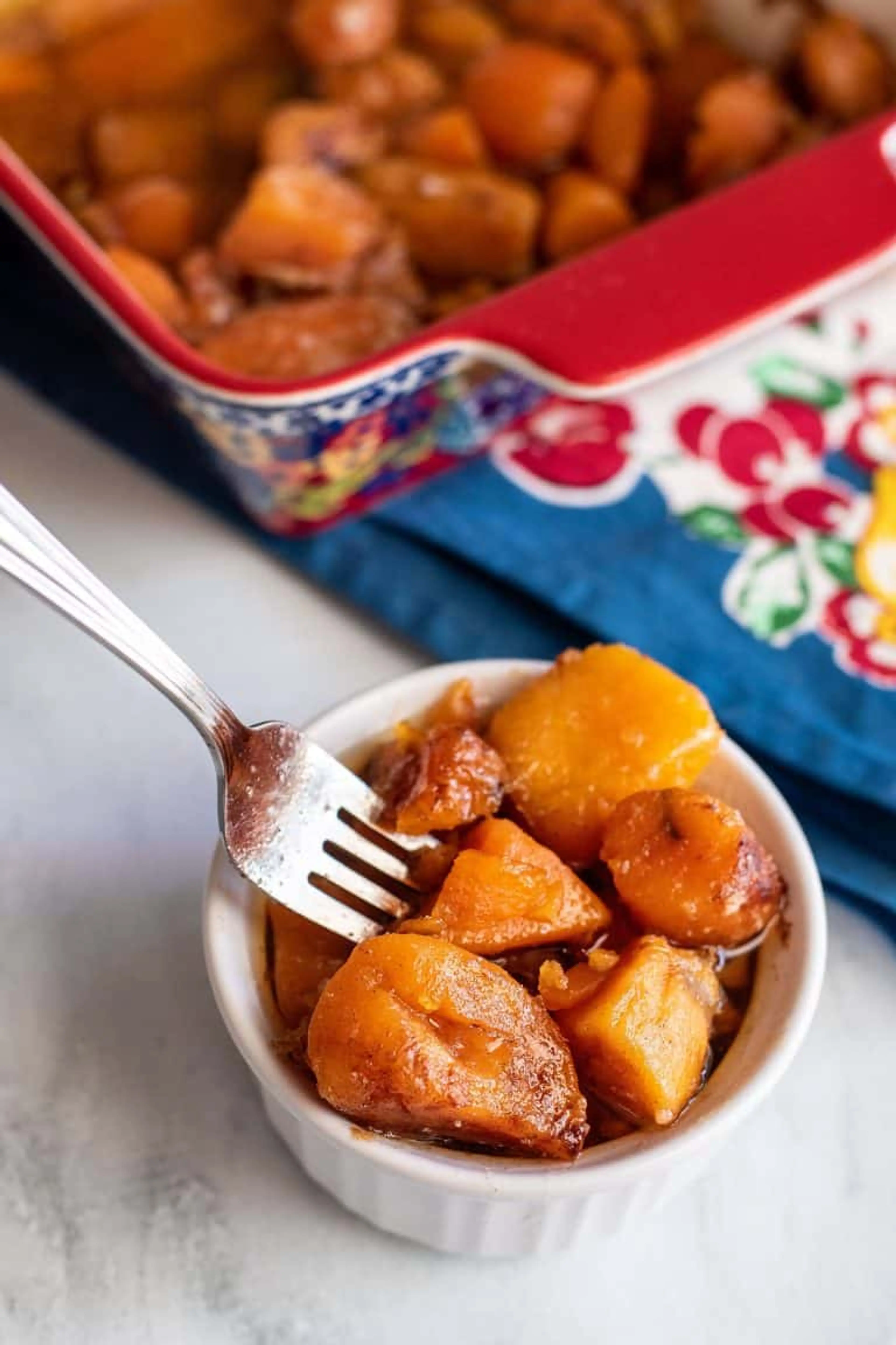 Candied sweet potatoes