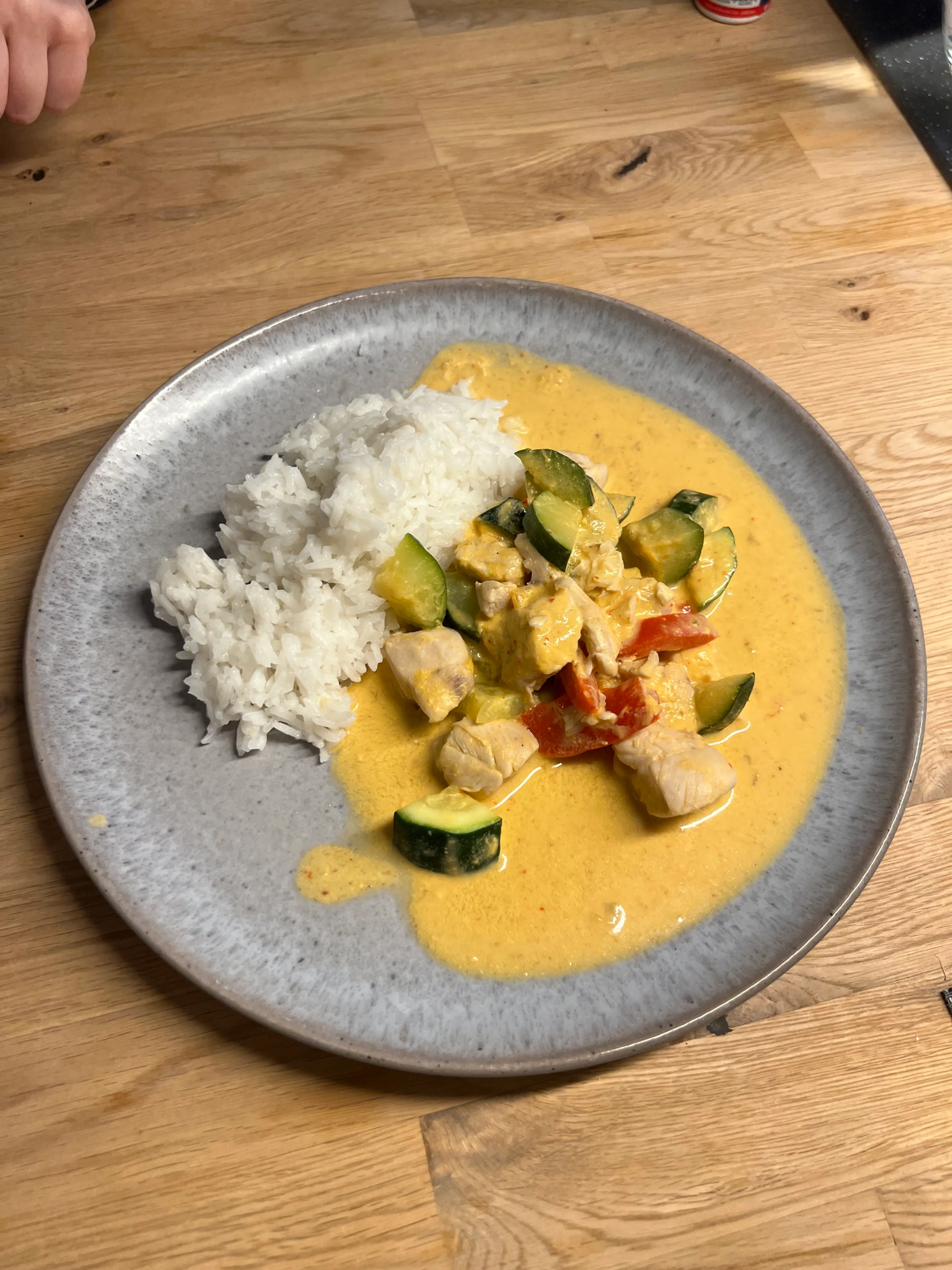 Gemüse-Poulet Curry