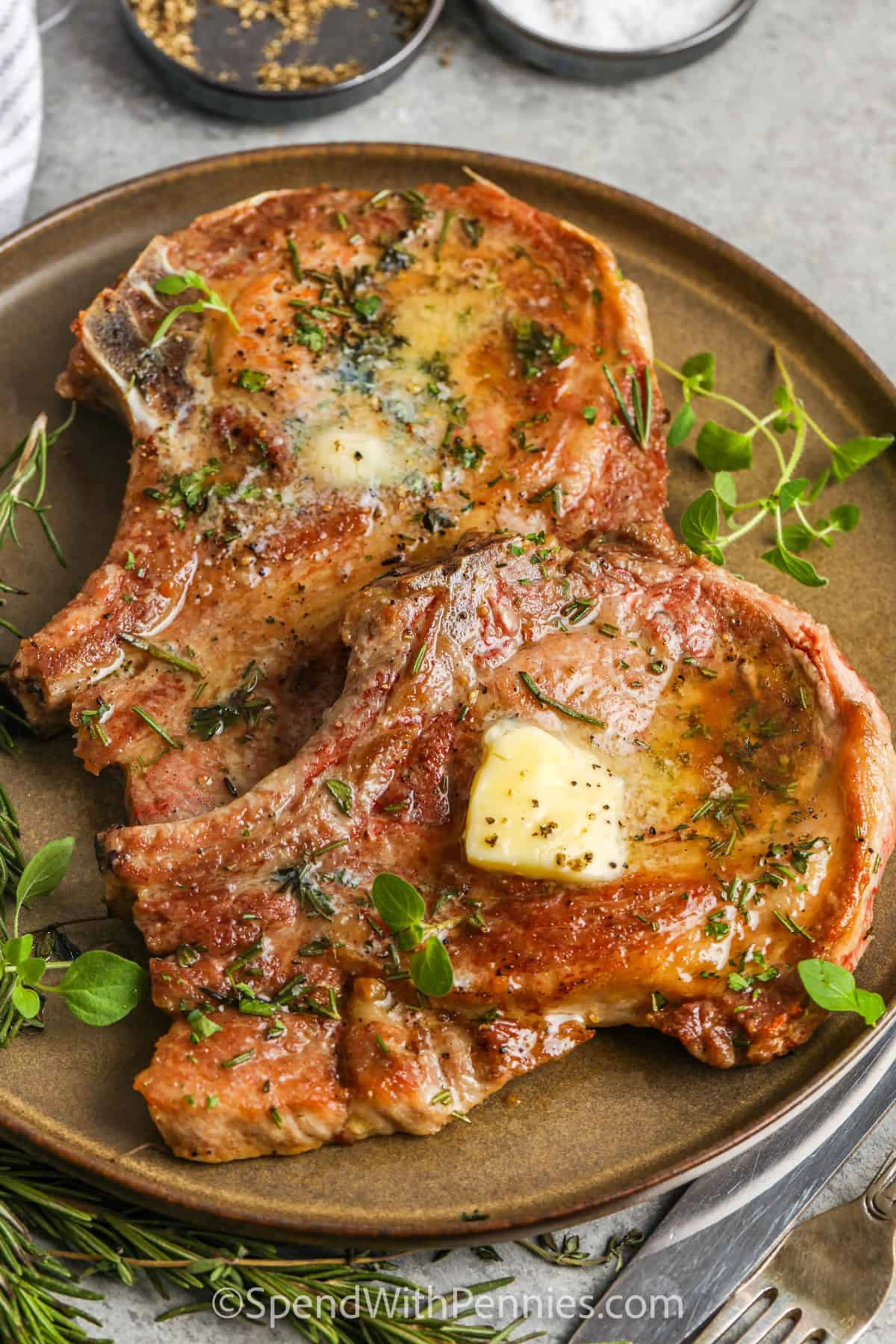 Pan Seared Pork Chops