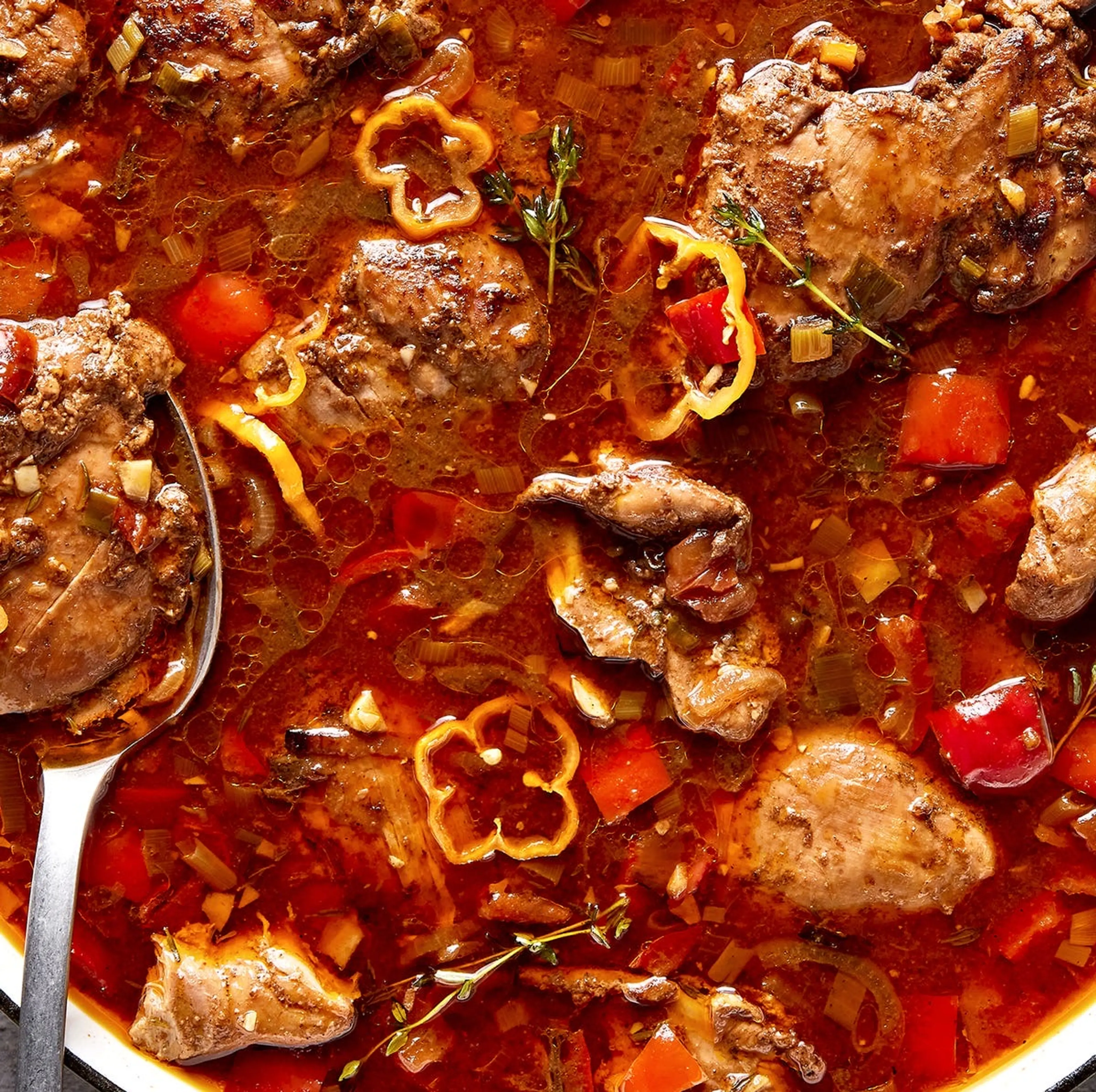 Brown Stew Chicken