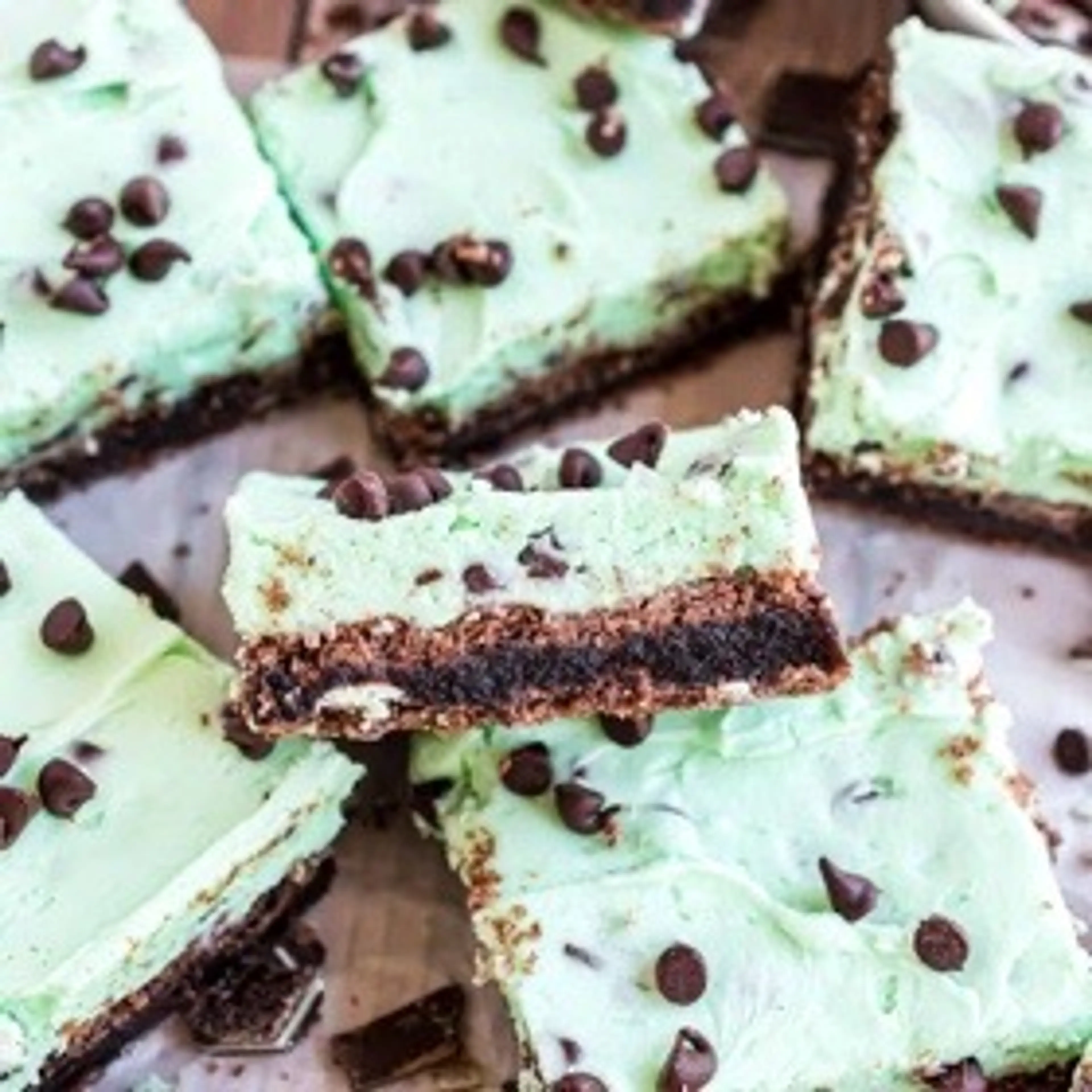 Mint Chocolate Chip Brownies Recipe