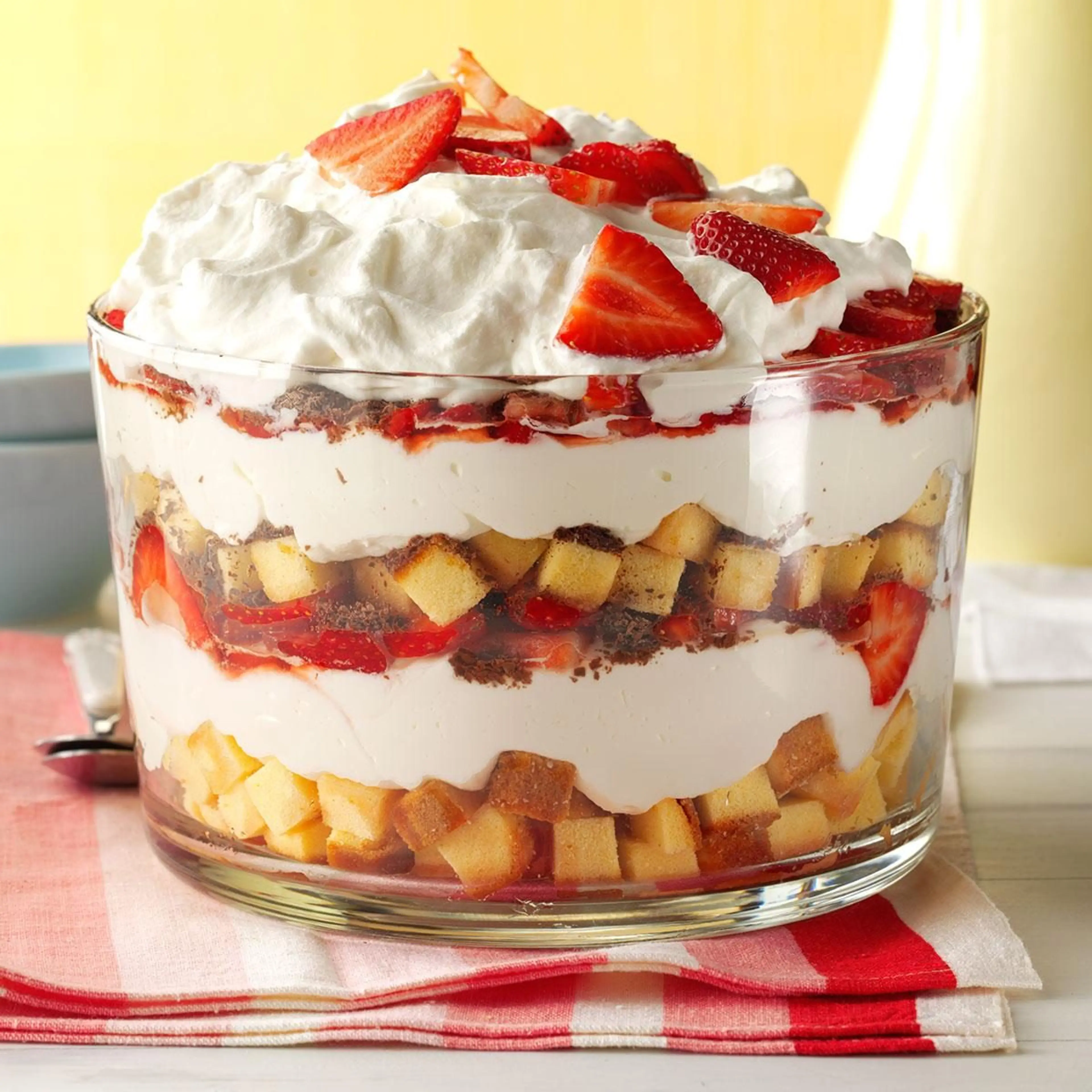 Strawberry Cheesecake Trifle