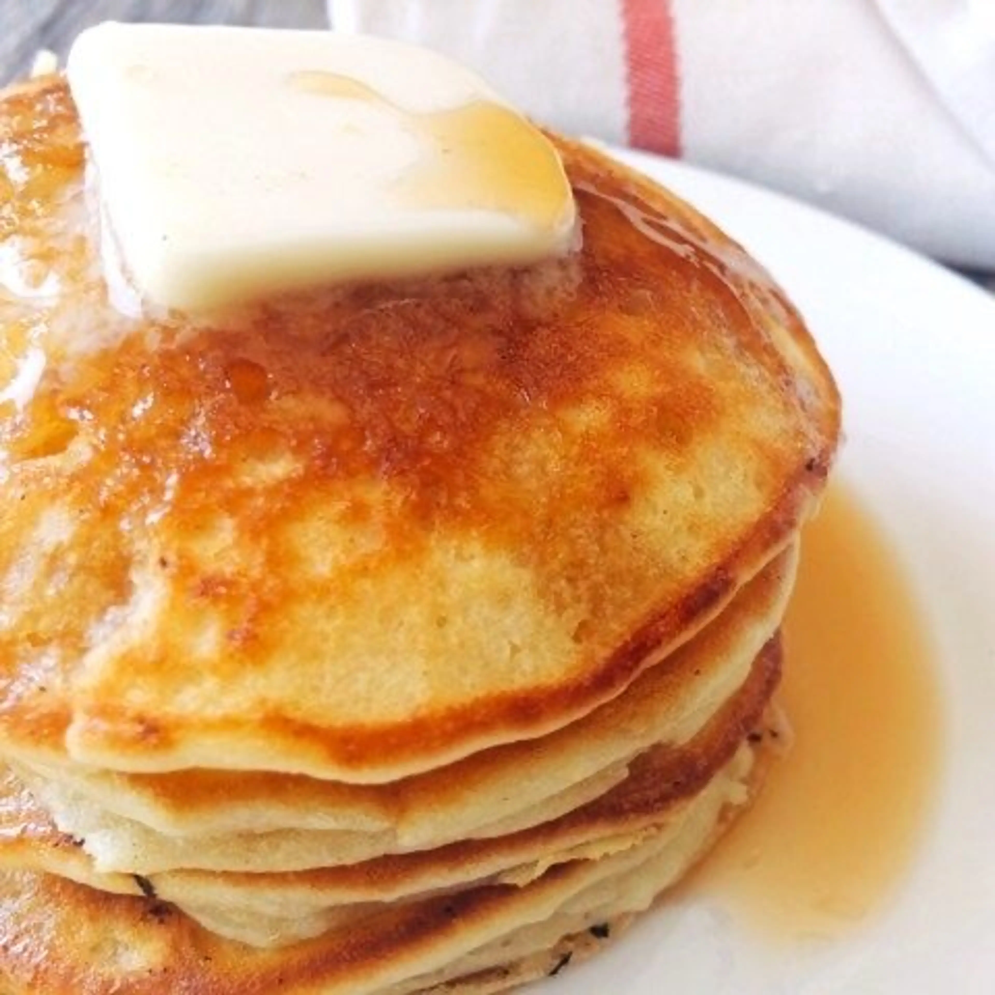 Melt in Your Mouth Sweet Cream Pancakes