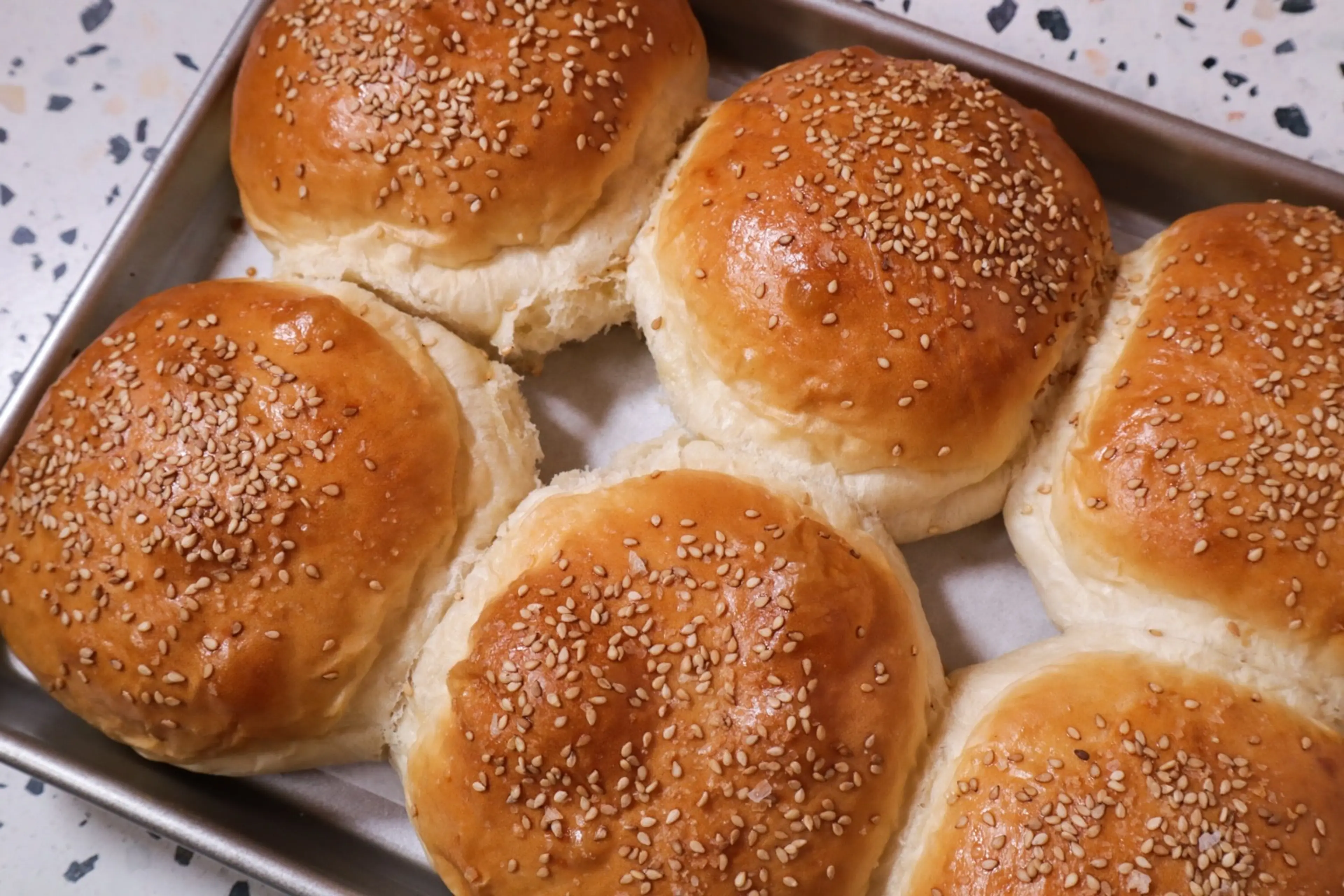 Sourdough Sandwich Rolls