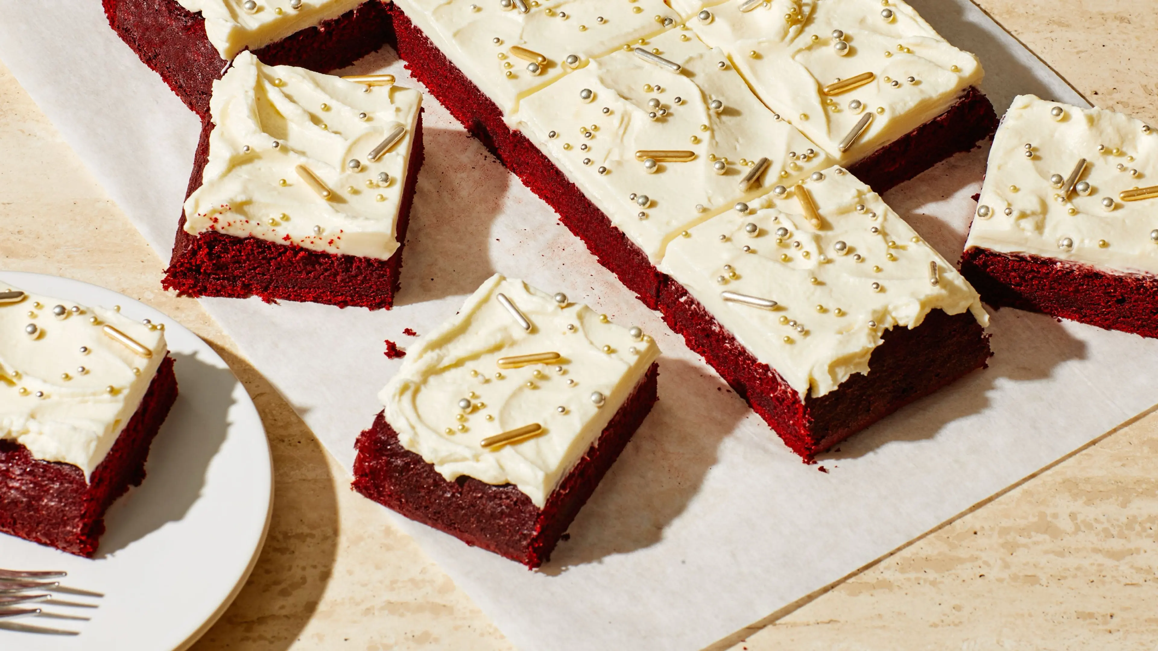 Red Velvet Sheet Cake