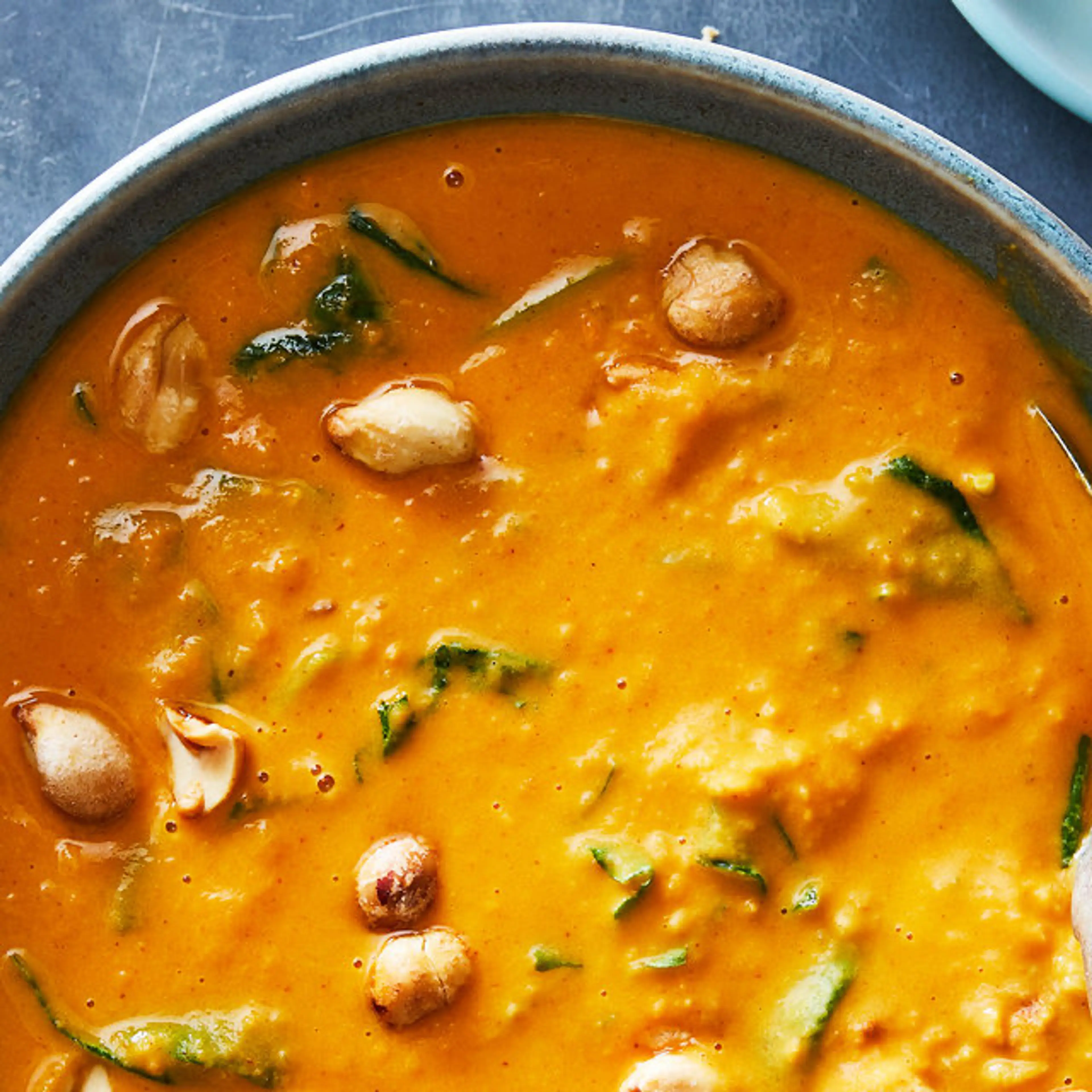 Pressure Cooker Sweet Potato-Coconut Curry Soup