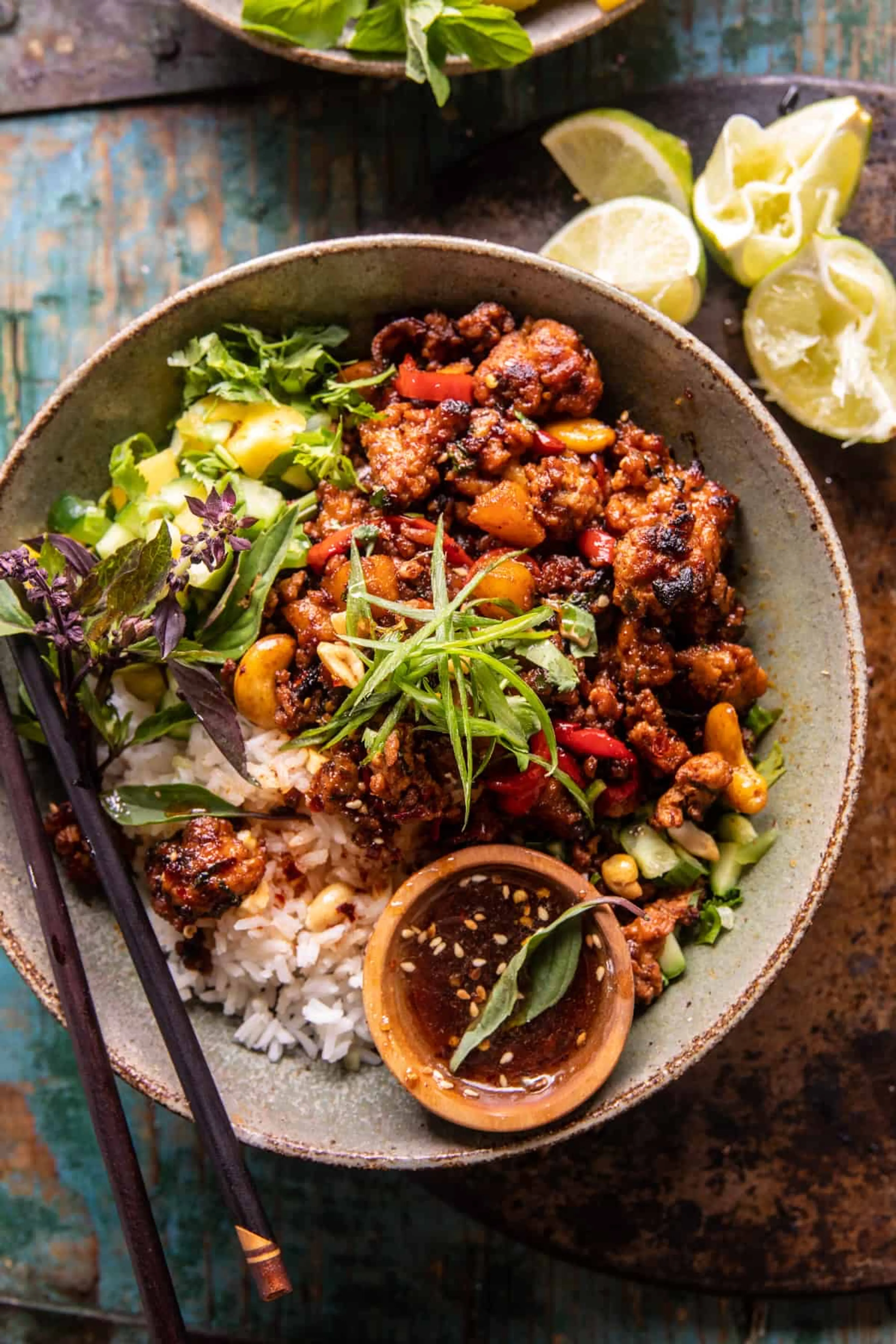 20 Minute Ginger Pineapple Chicken Stir Fry