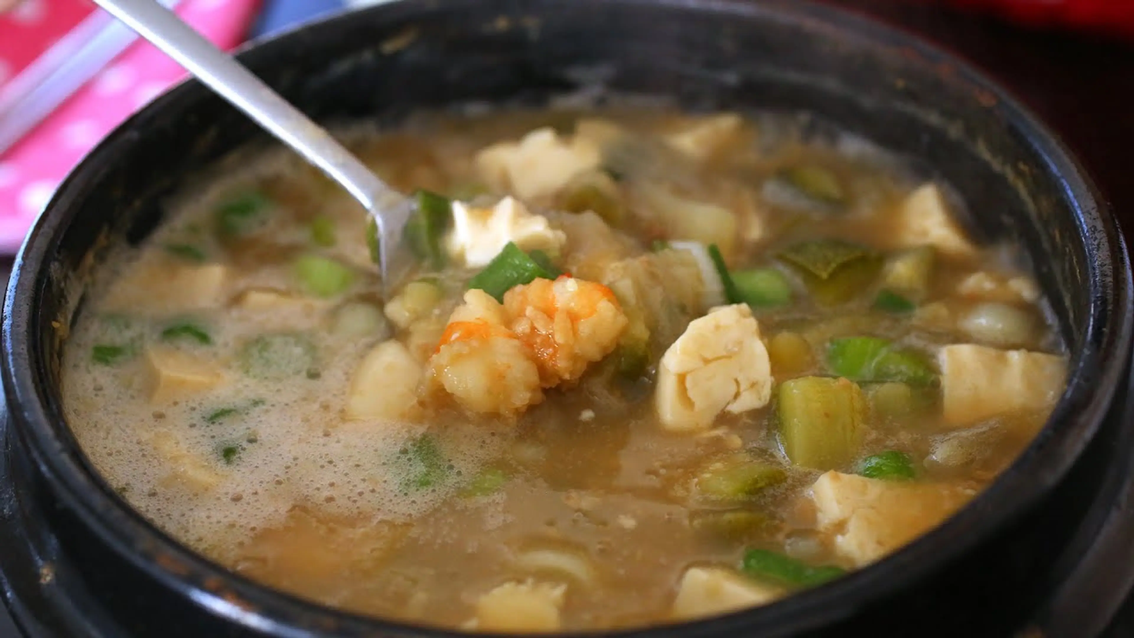 Doenjang-jjigae (Fermented soybean paste stew)