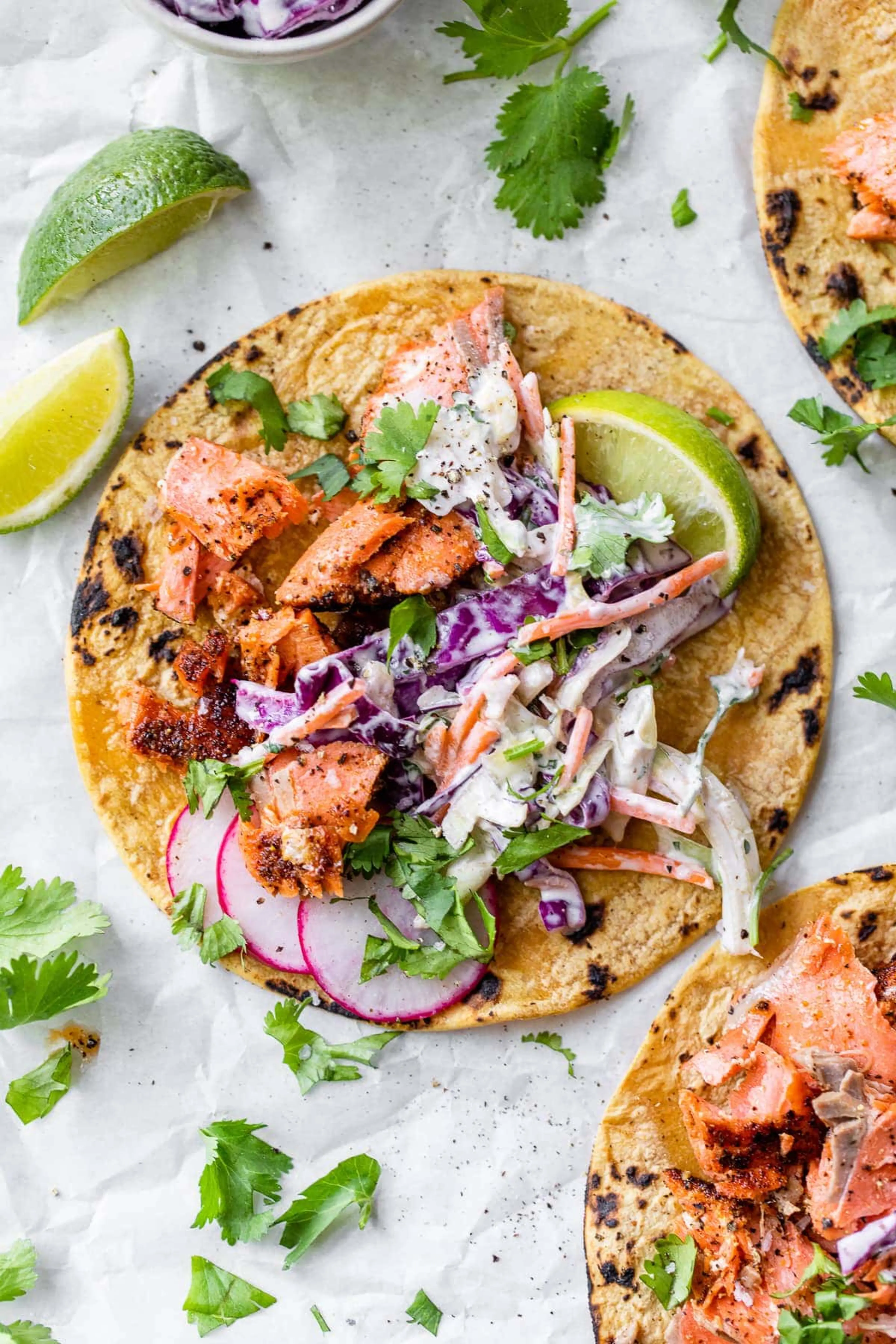 Easy Salmon Tacos