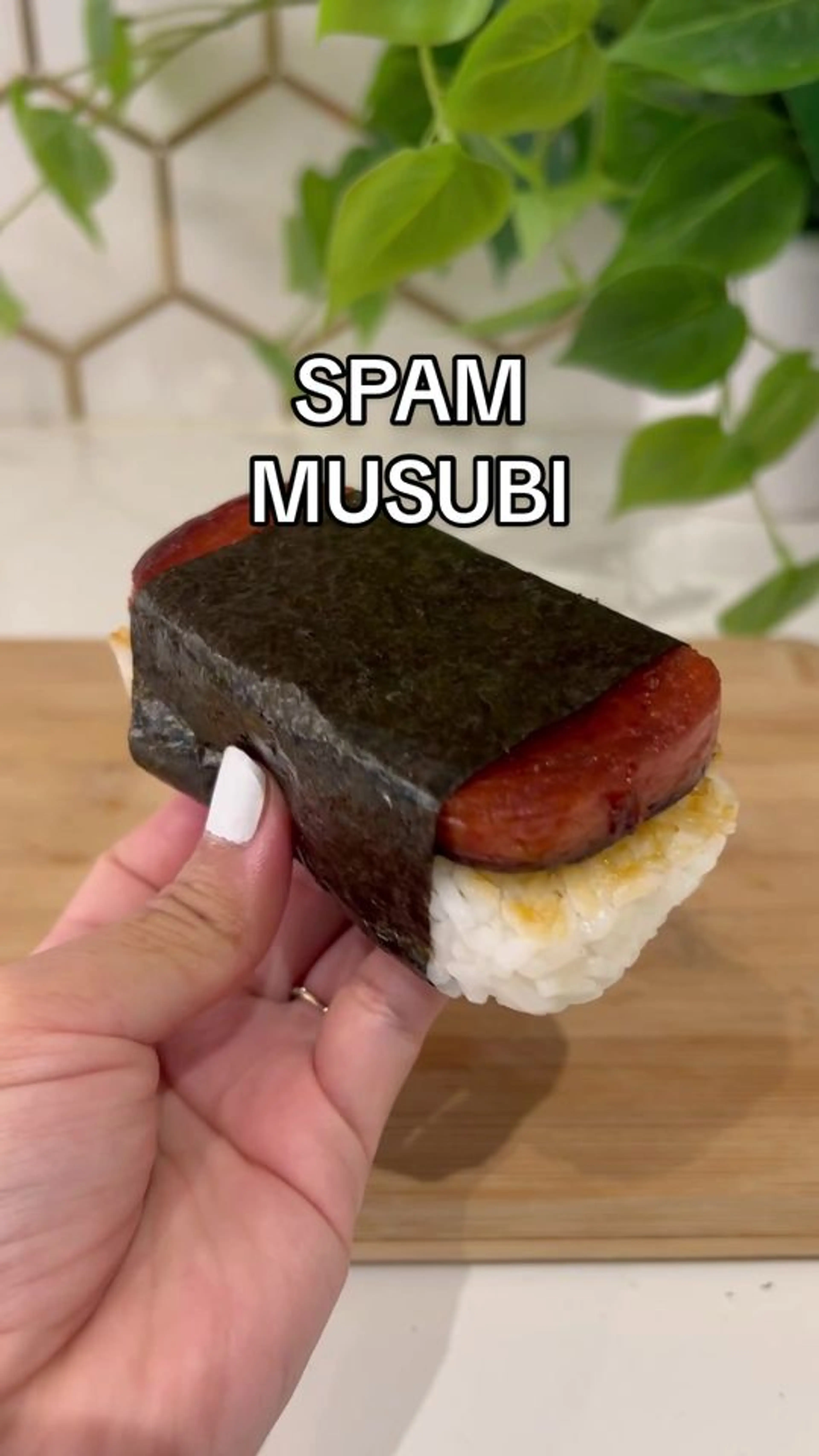 Easy Spam Musubi Hack! Recipe Below