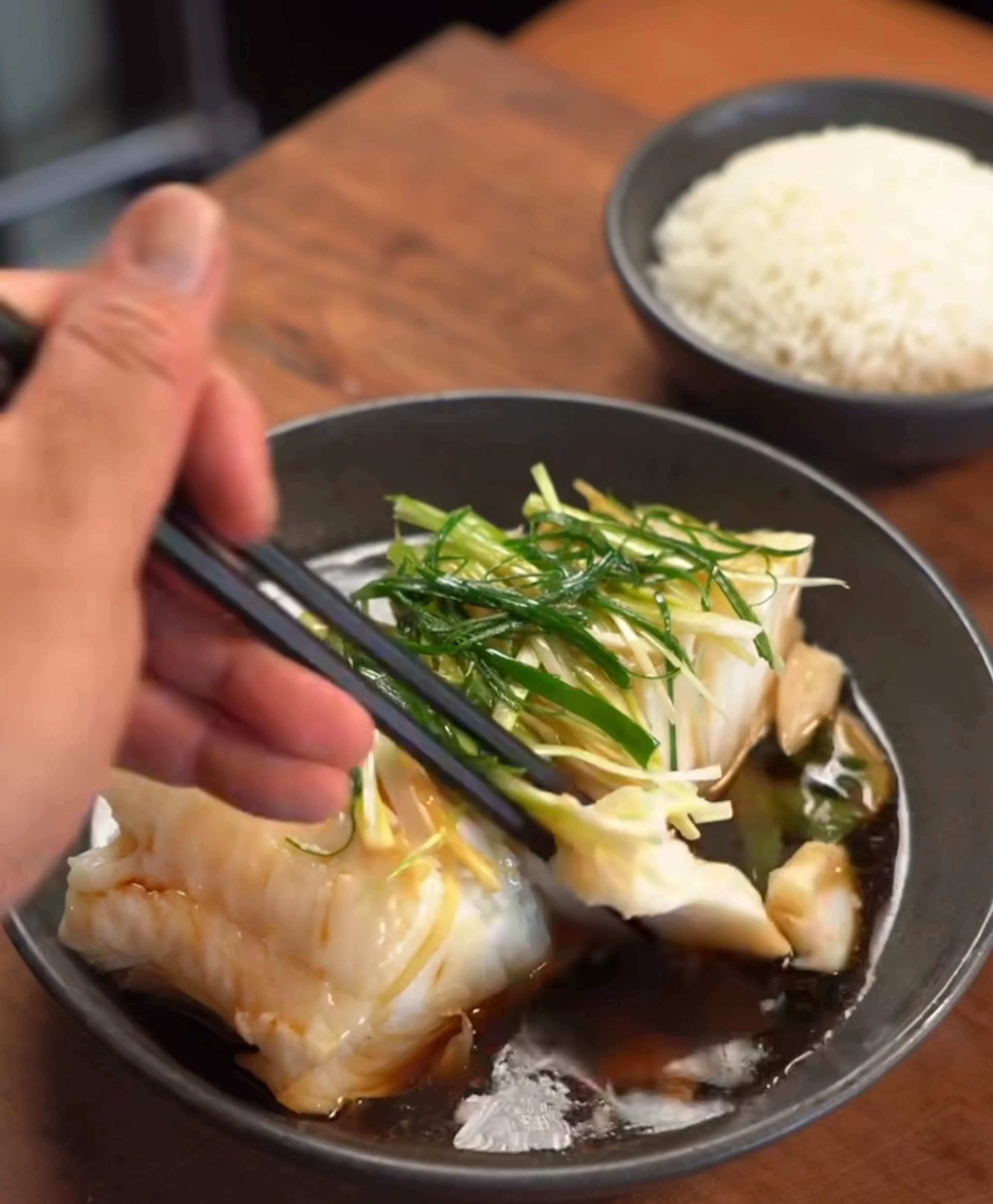 Cantonese-Style Steamed Fish