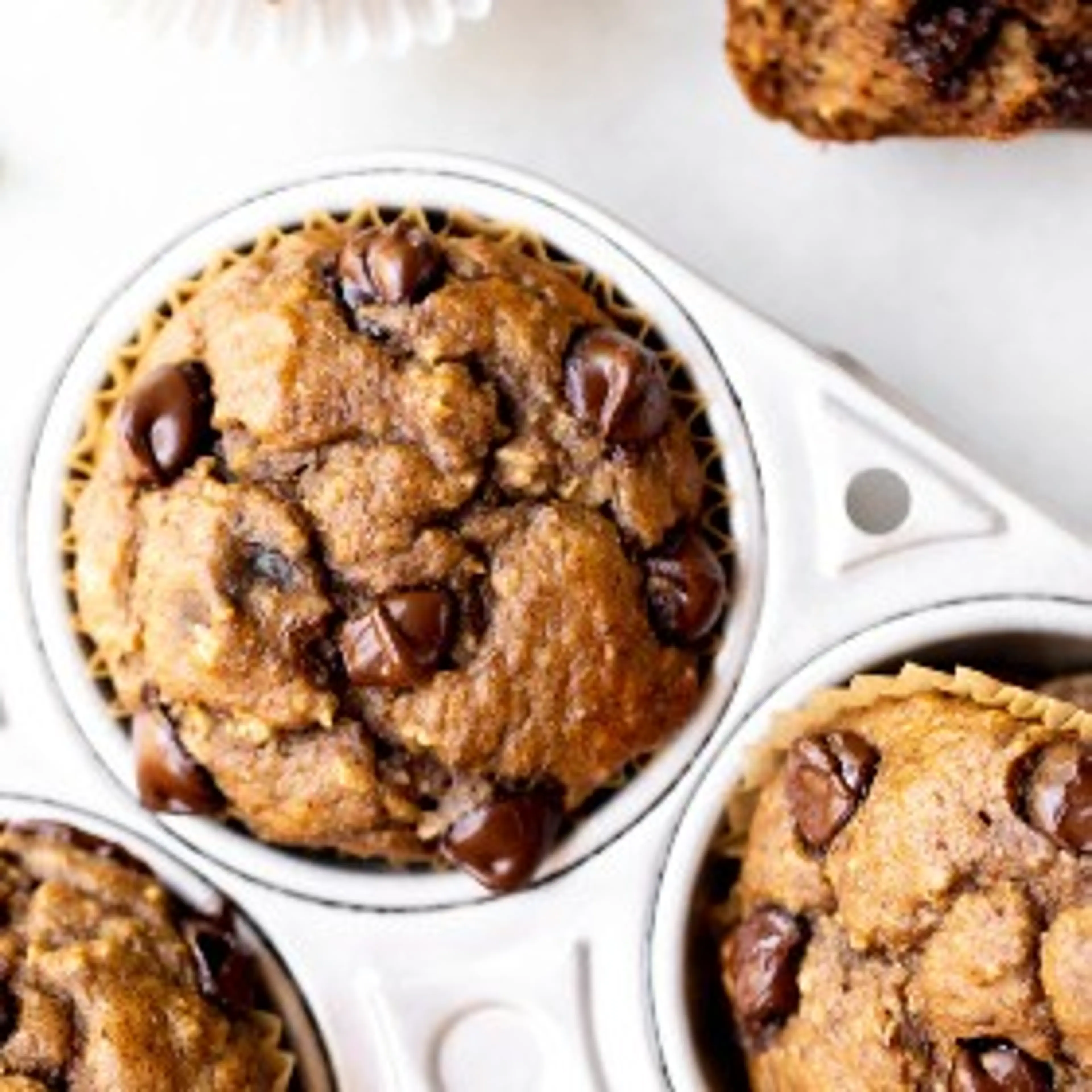 Lentil Banana Muffins