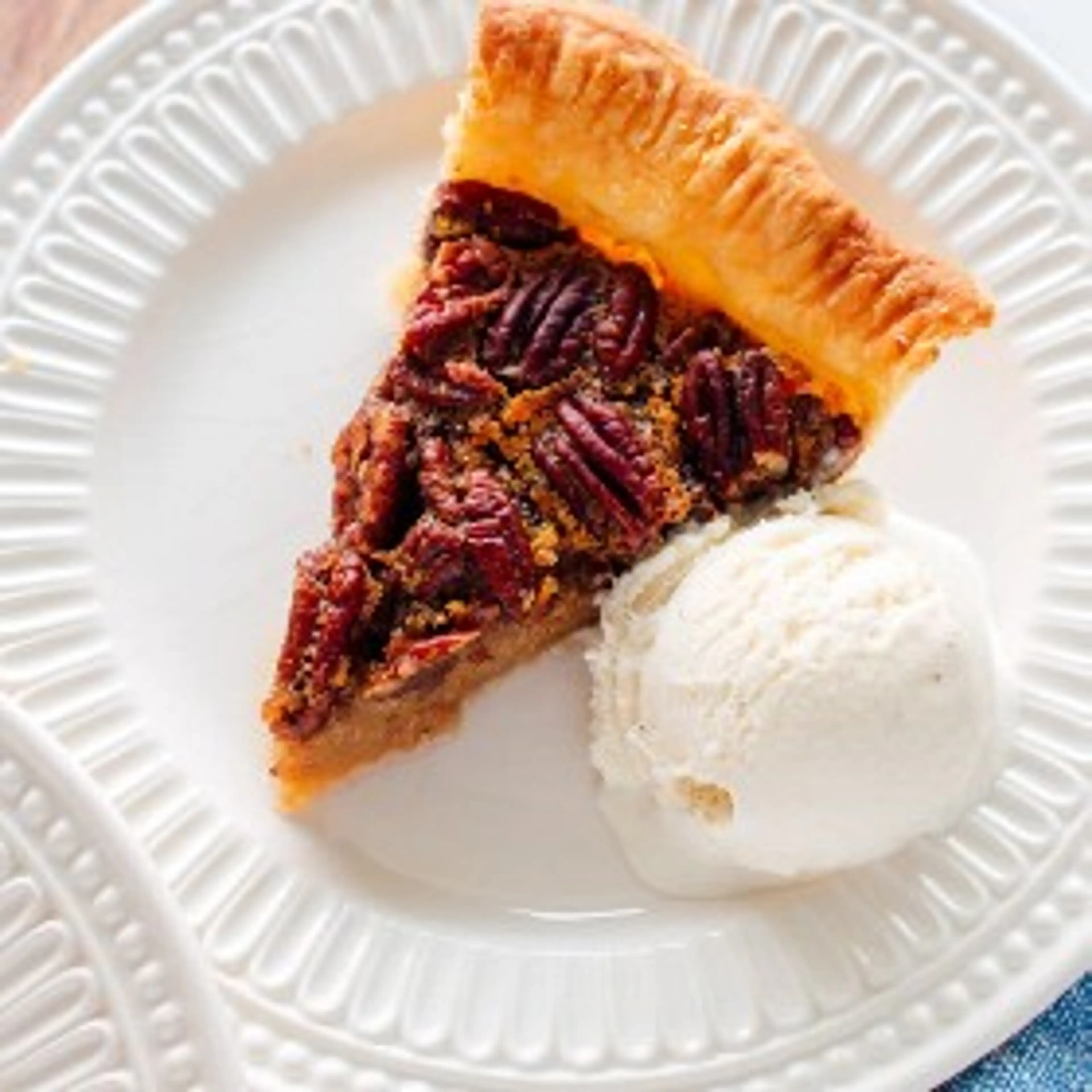 Naturally Sweetened Pecan Pie