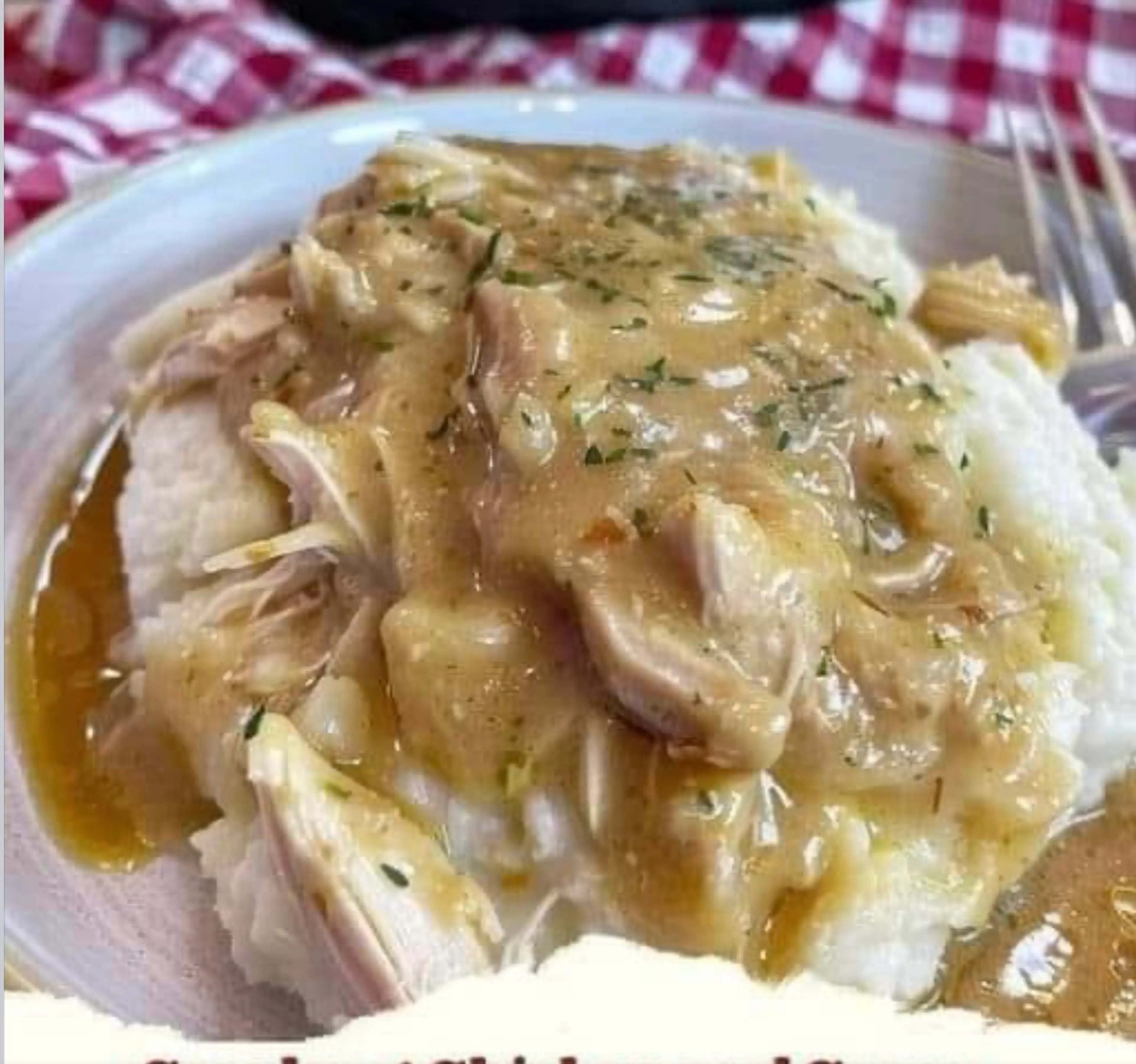 Slow Cooker Chicken and Gravy