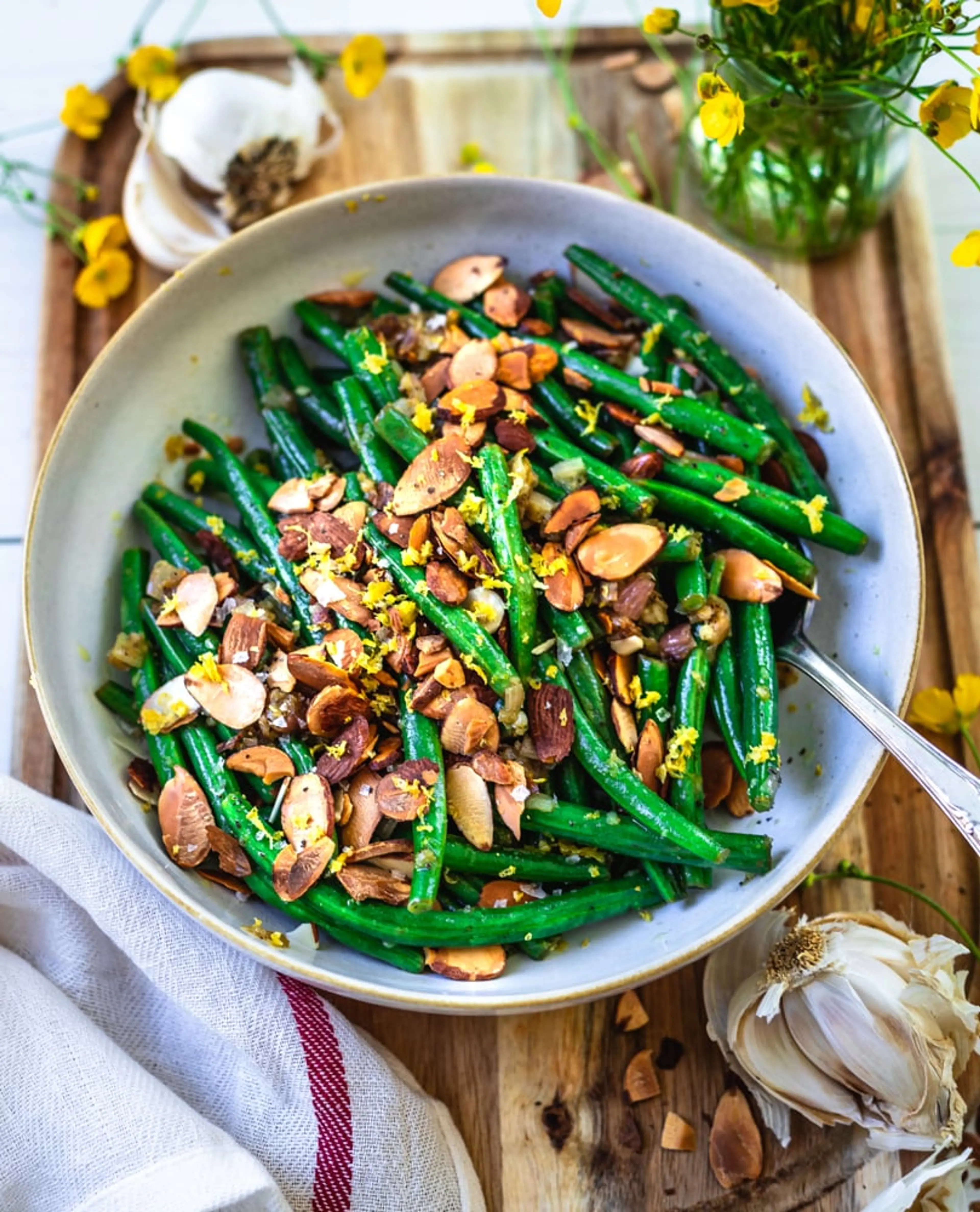 Green Beans Almondine