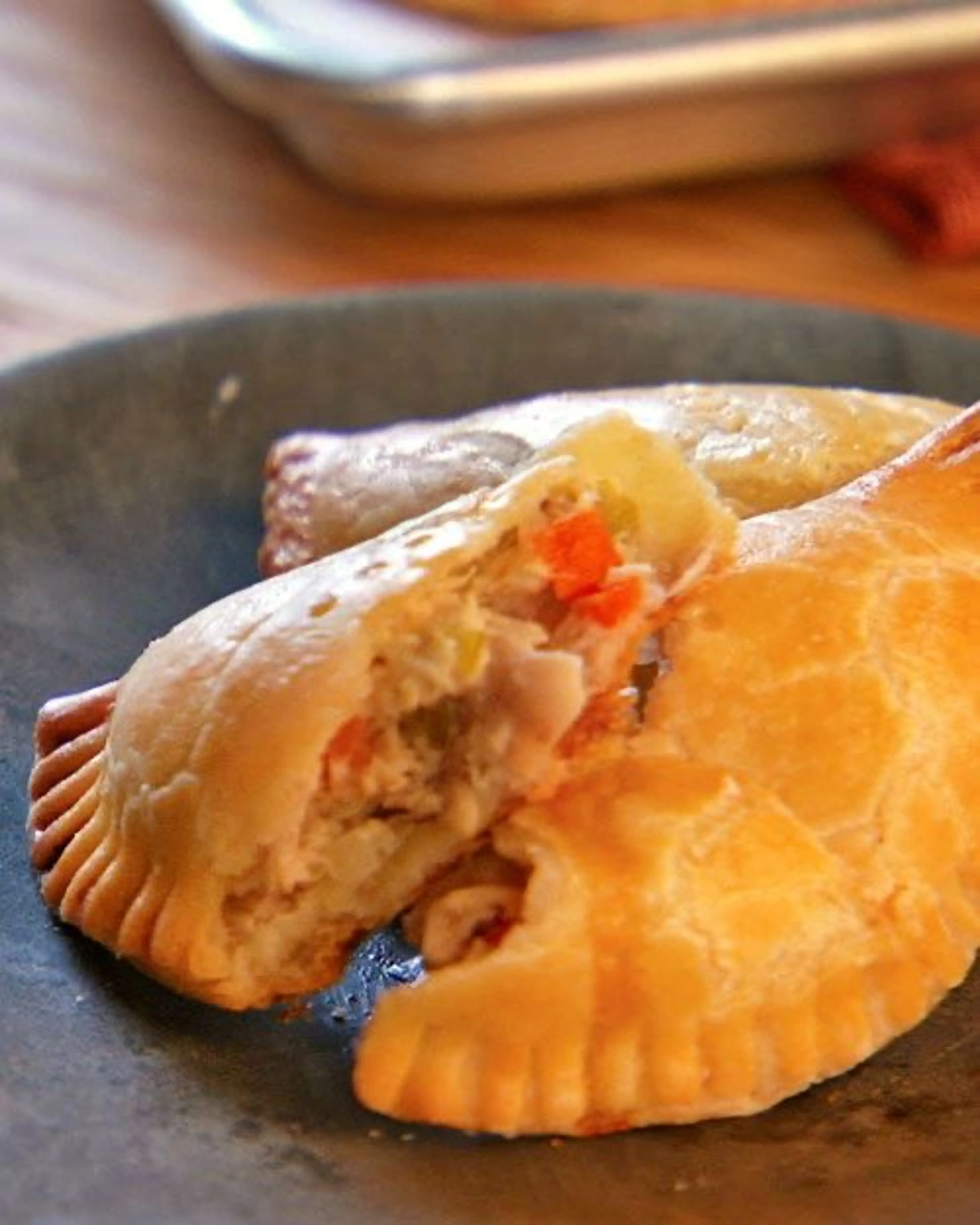 Savory Chicken Pocket Pies