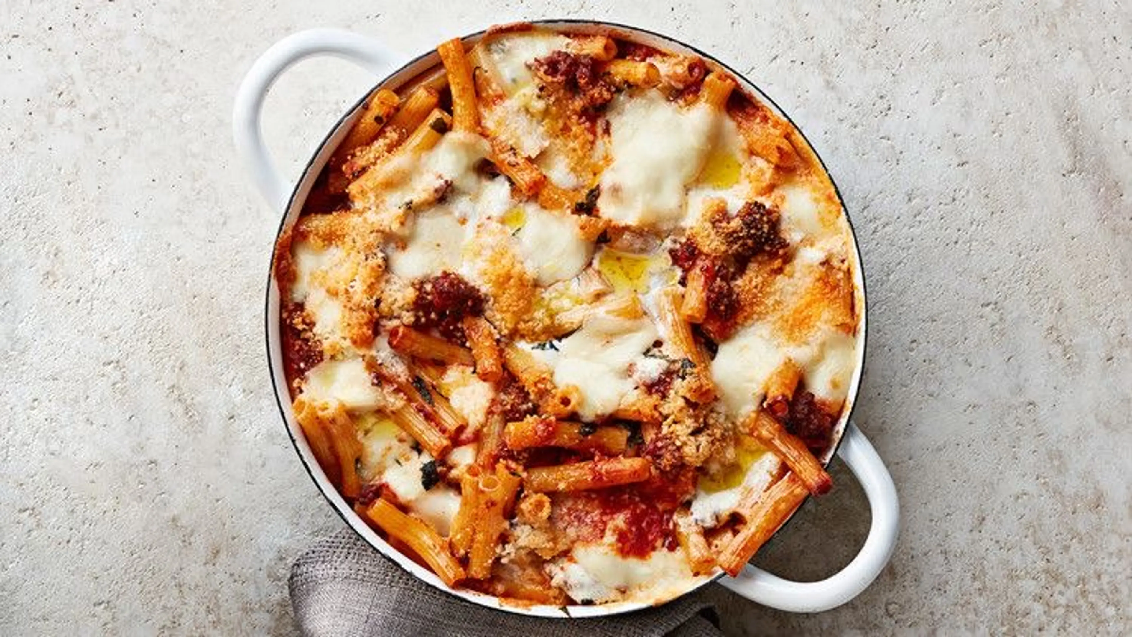 Speedy Baked Ziti