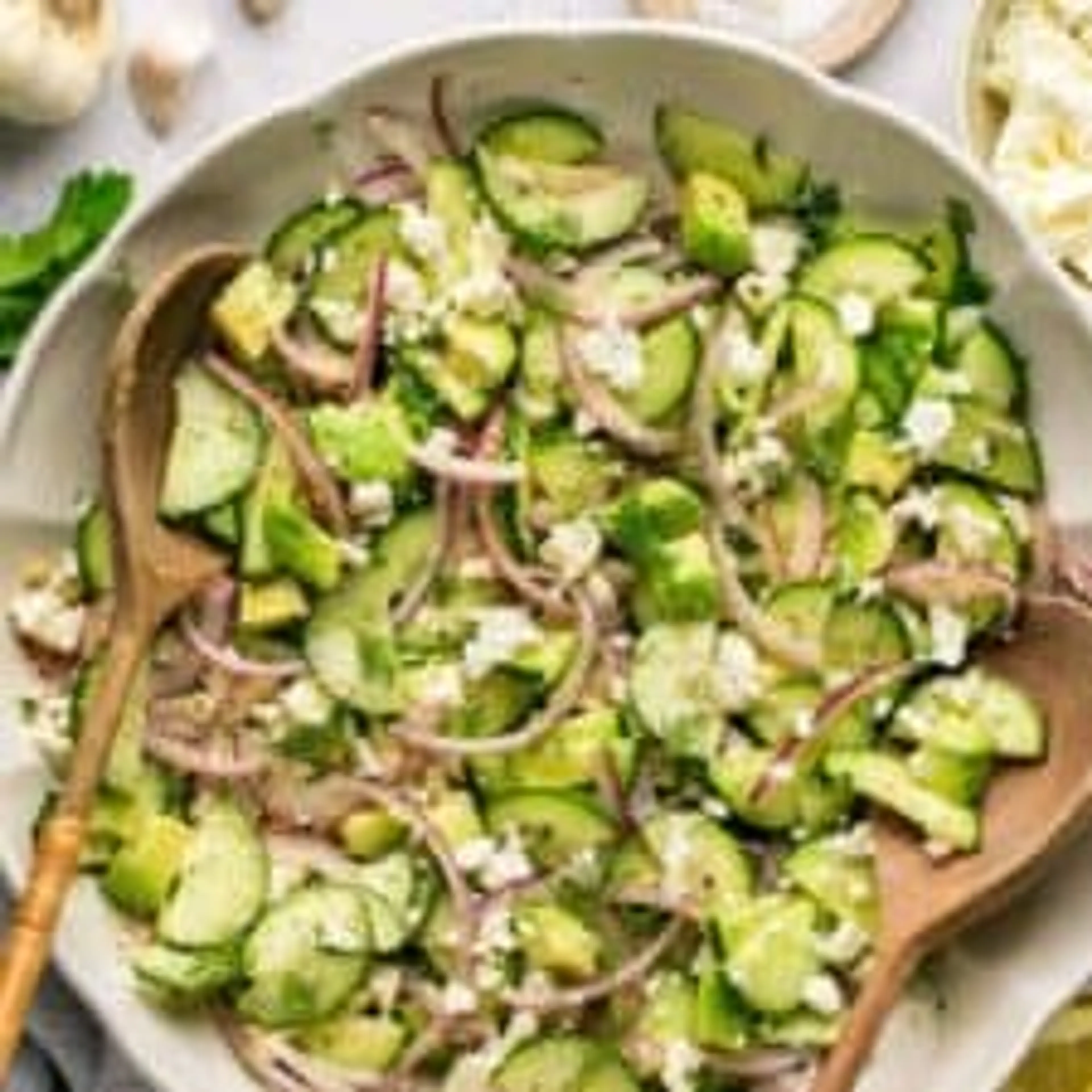 Cucumber Feta Salad