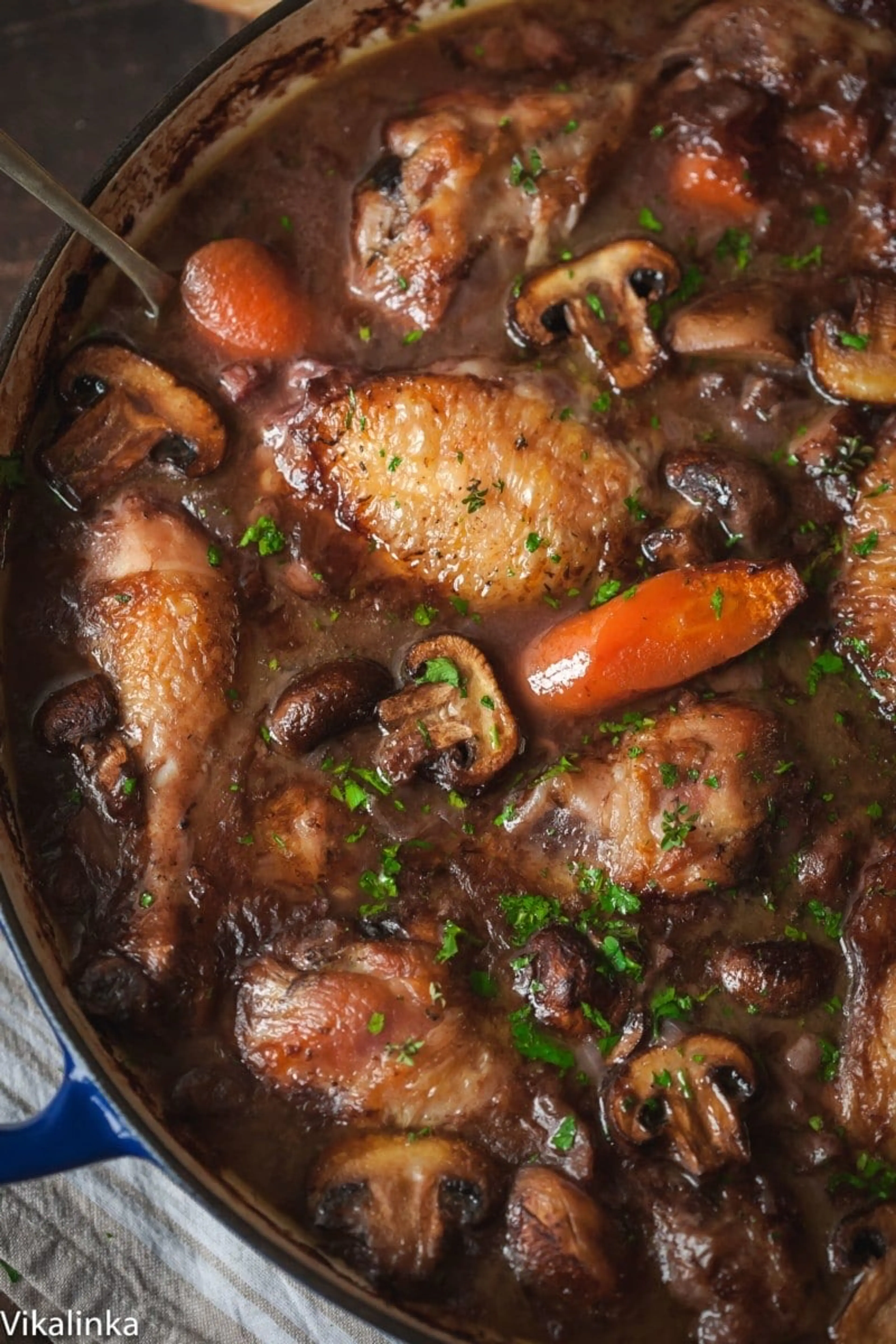 Coq Au Vin, the Ultimate One Pot Dinner