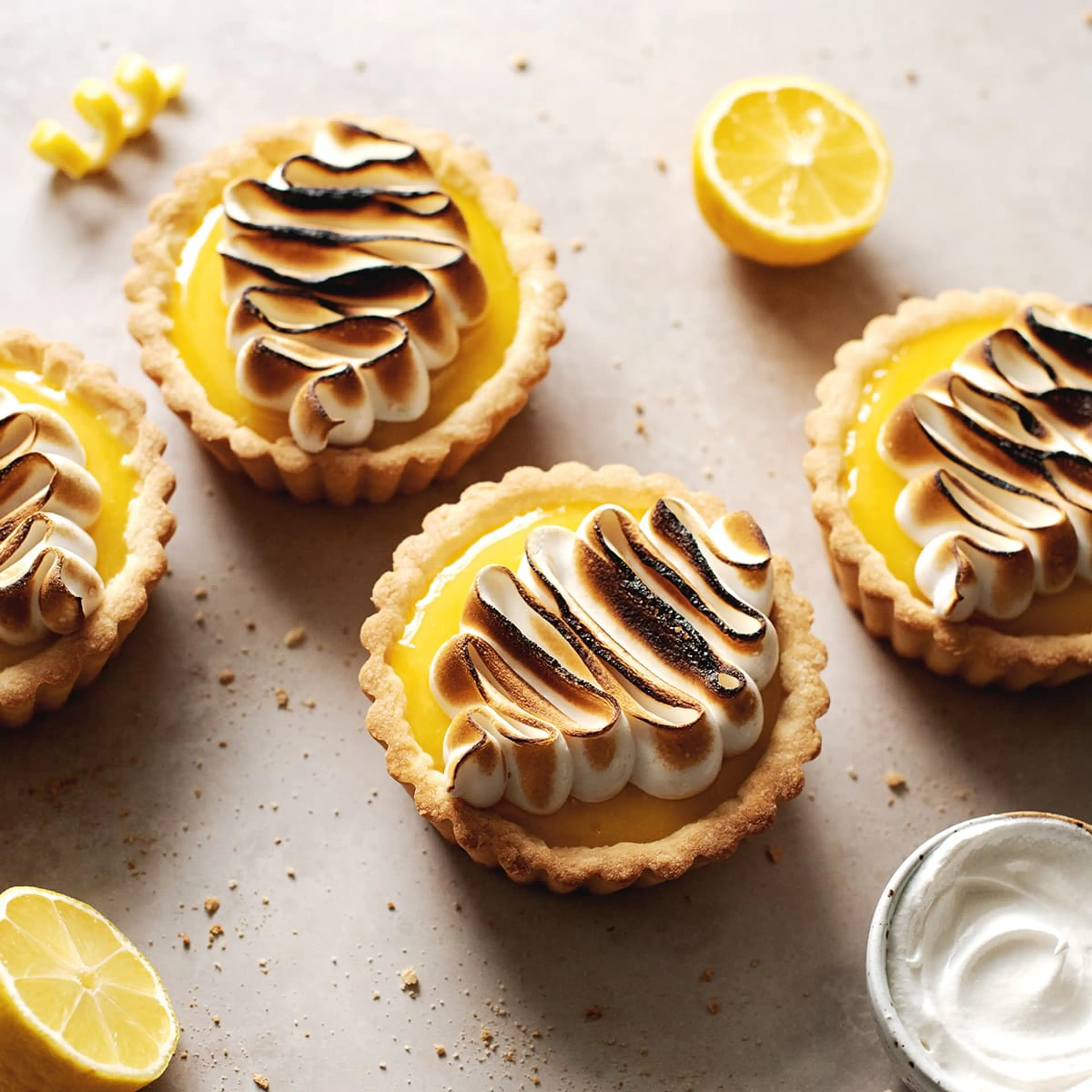 Lemon Meringue Tartlets