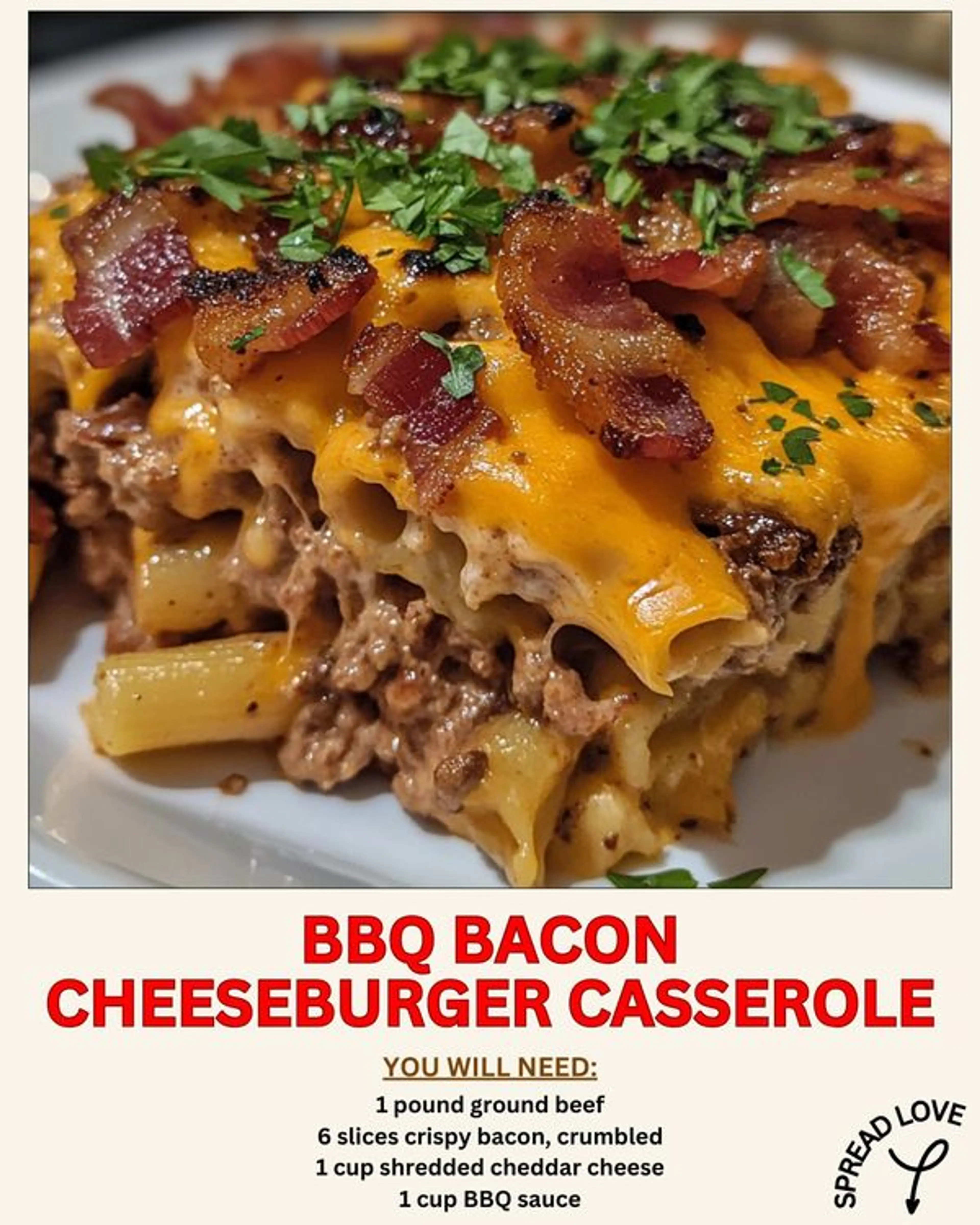 Bbq Bacon Cheeseburger Casserole