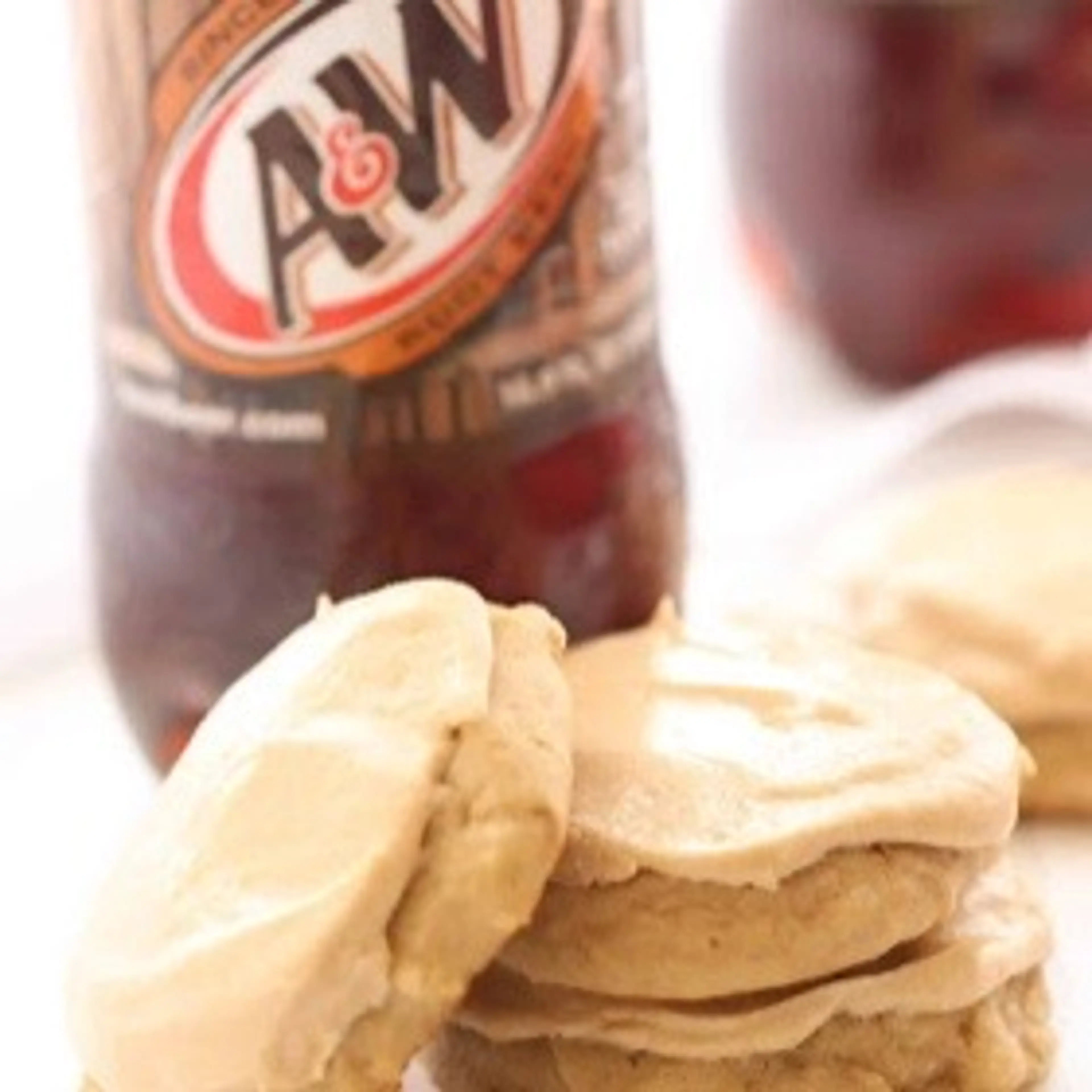 Root Beer Float Cookies