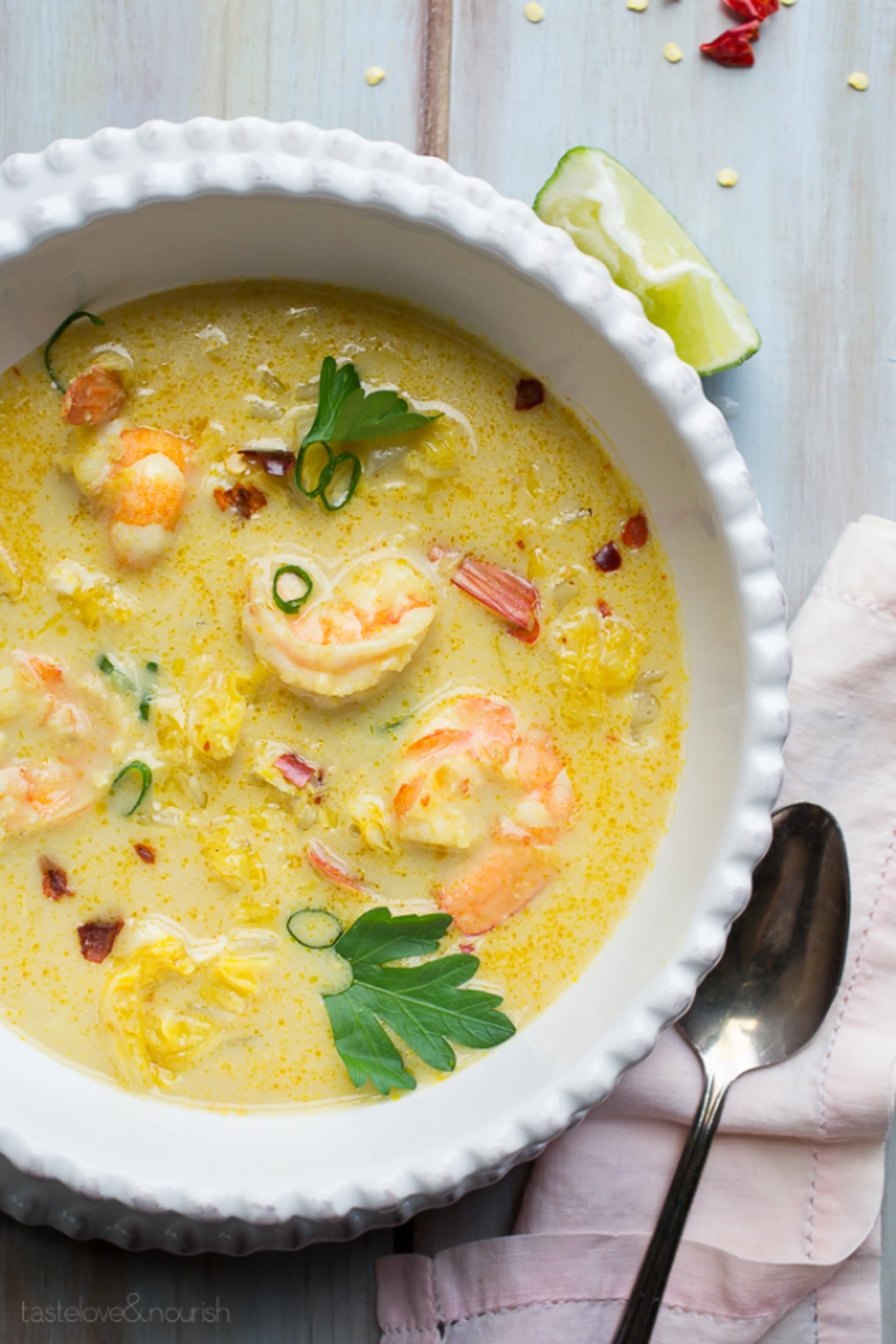 Thai Coconut Shrimp Soup