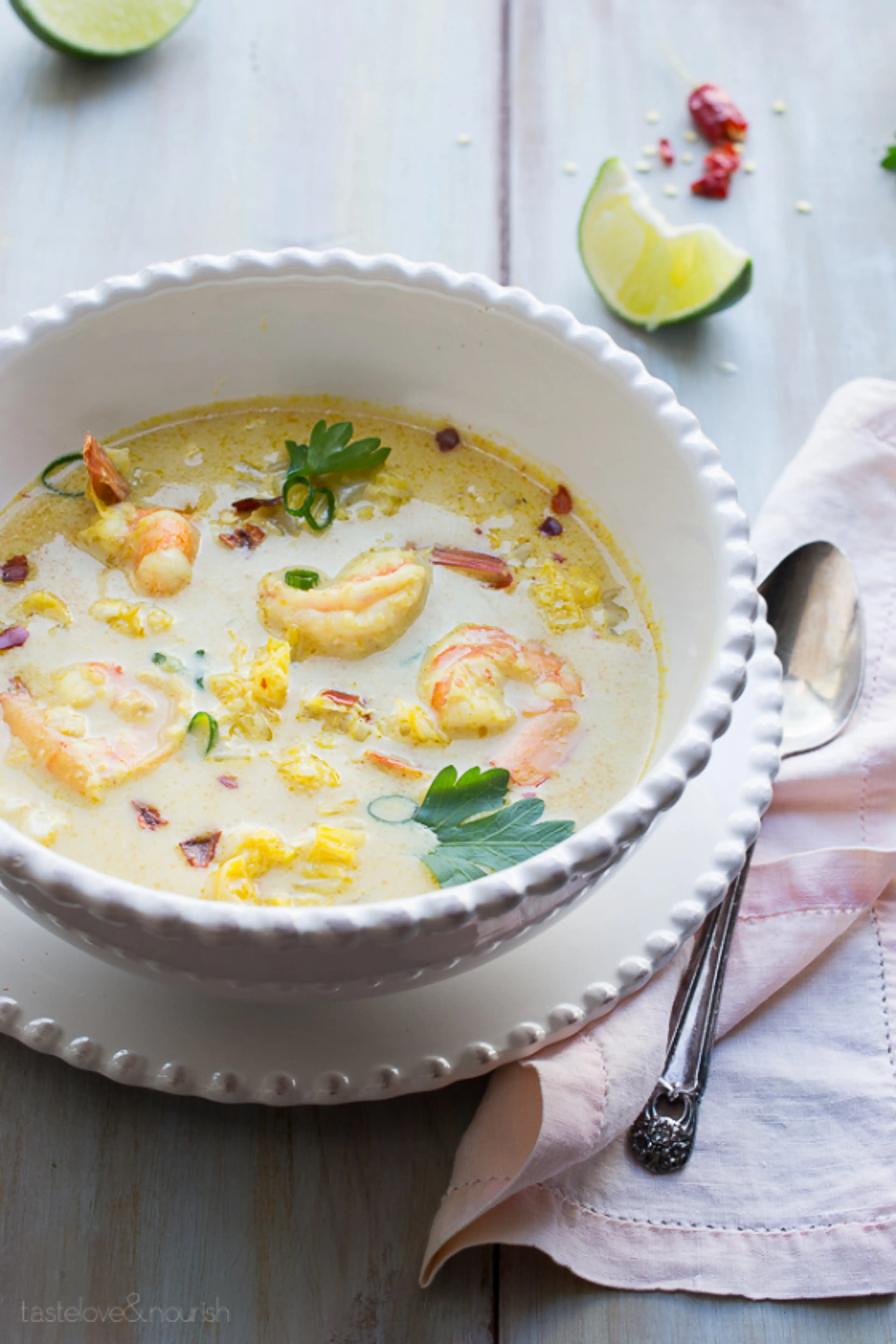 Thai Coconut Shrimp Soup