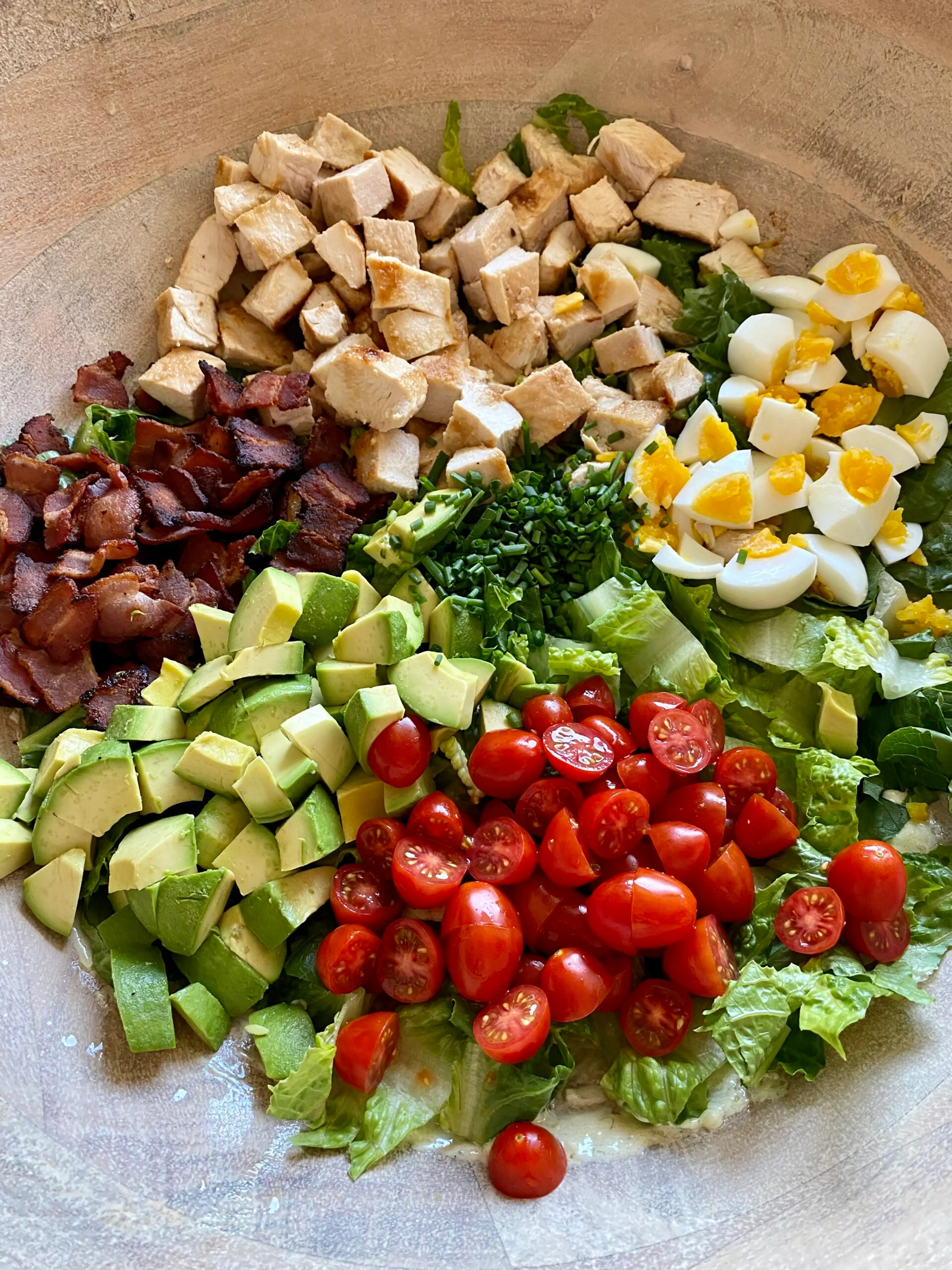 Epic Cobb Salad with Creamy Lemon Dressing