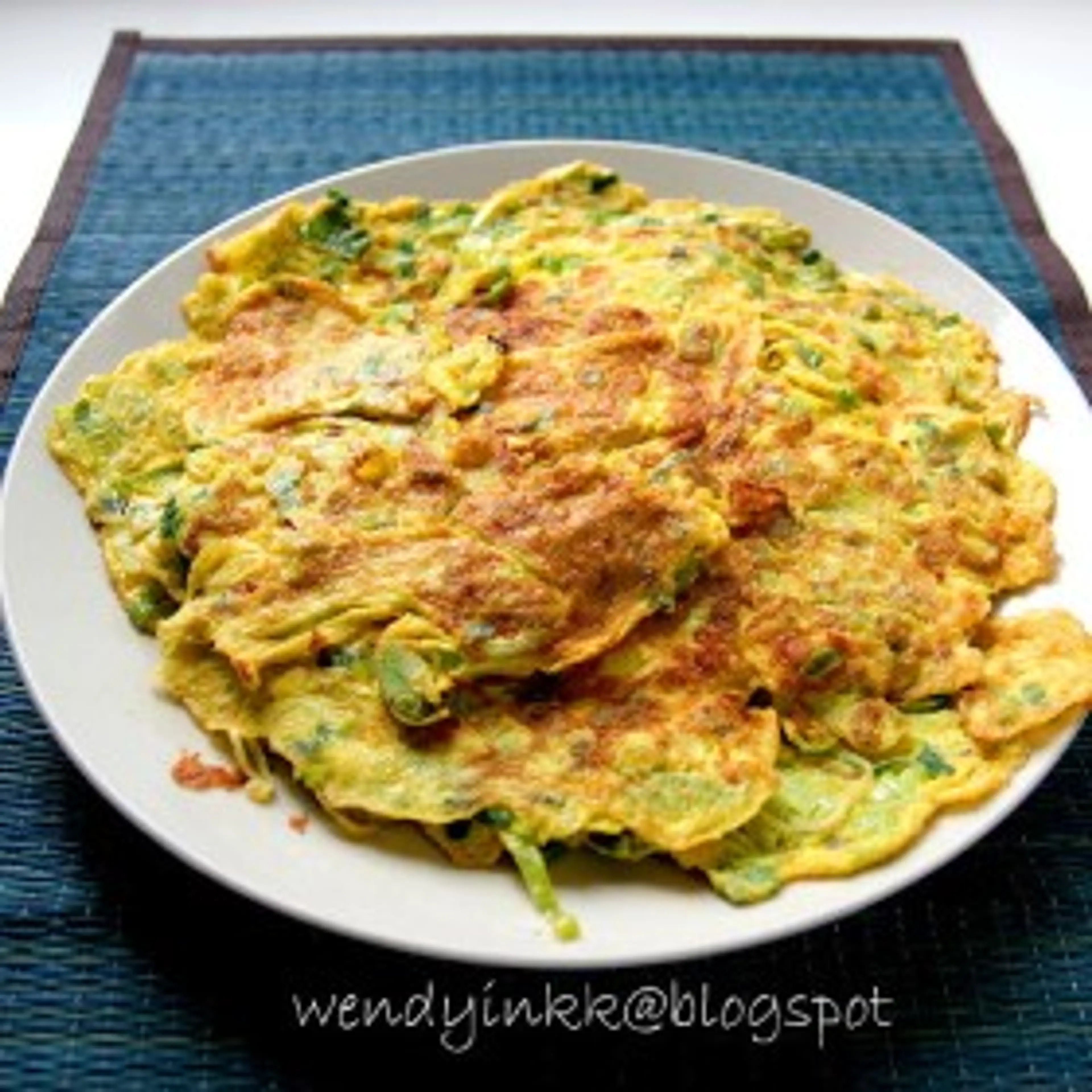 Leek Omelet