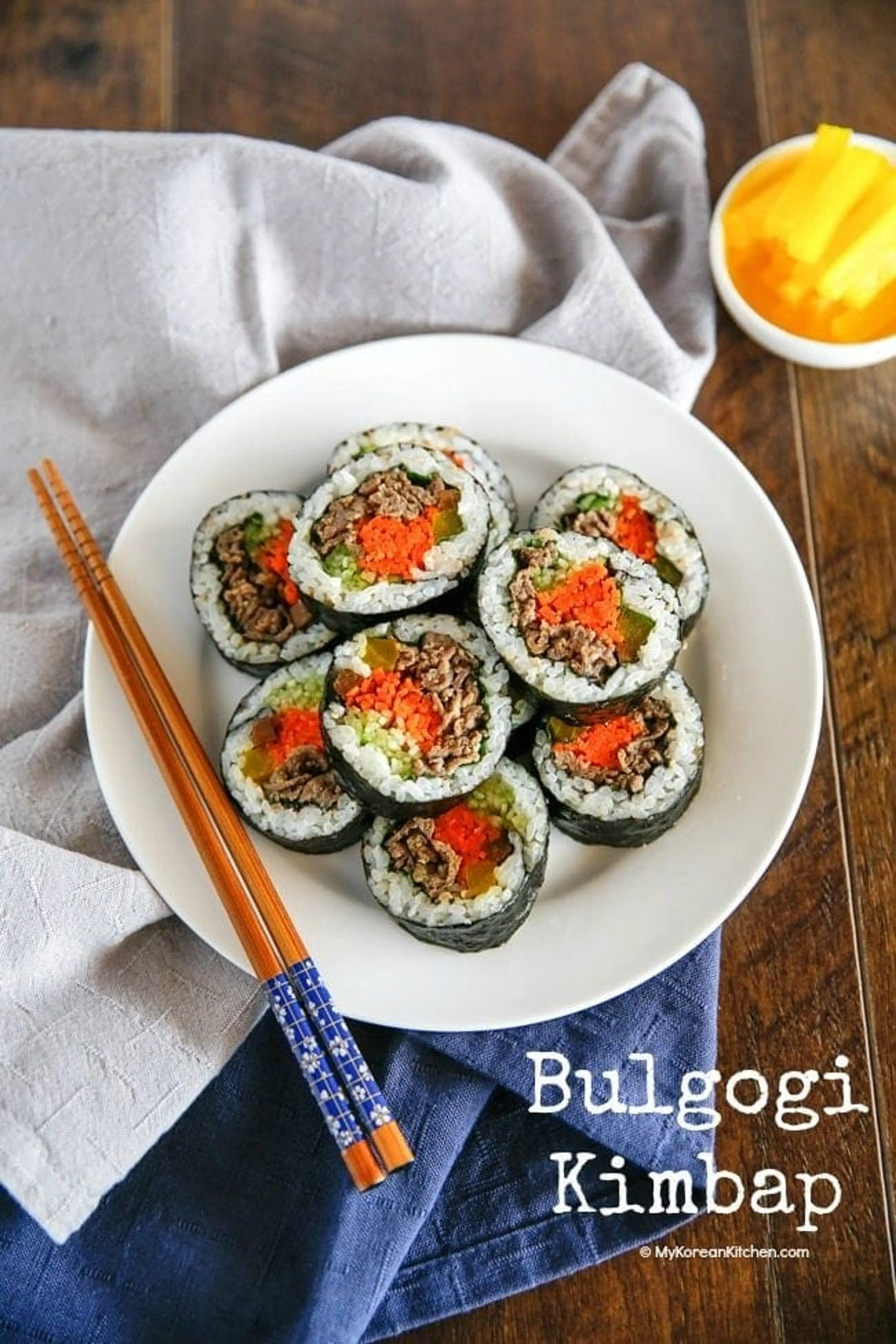 Bulgogi Kimbap (불고기김밥)