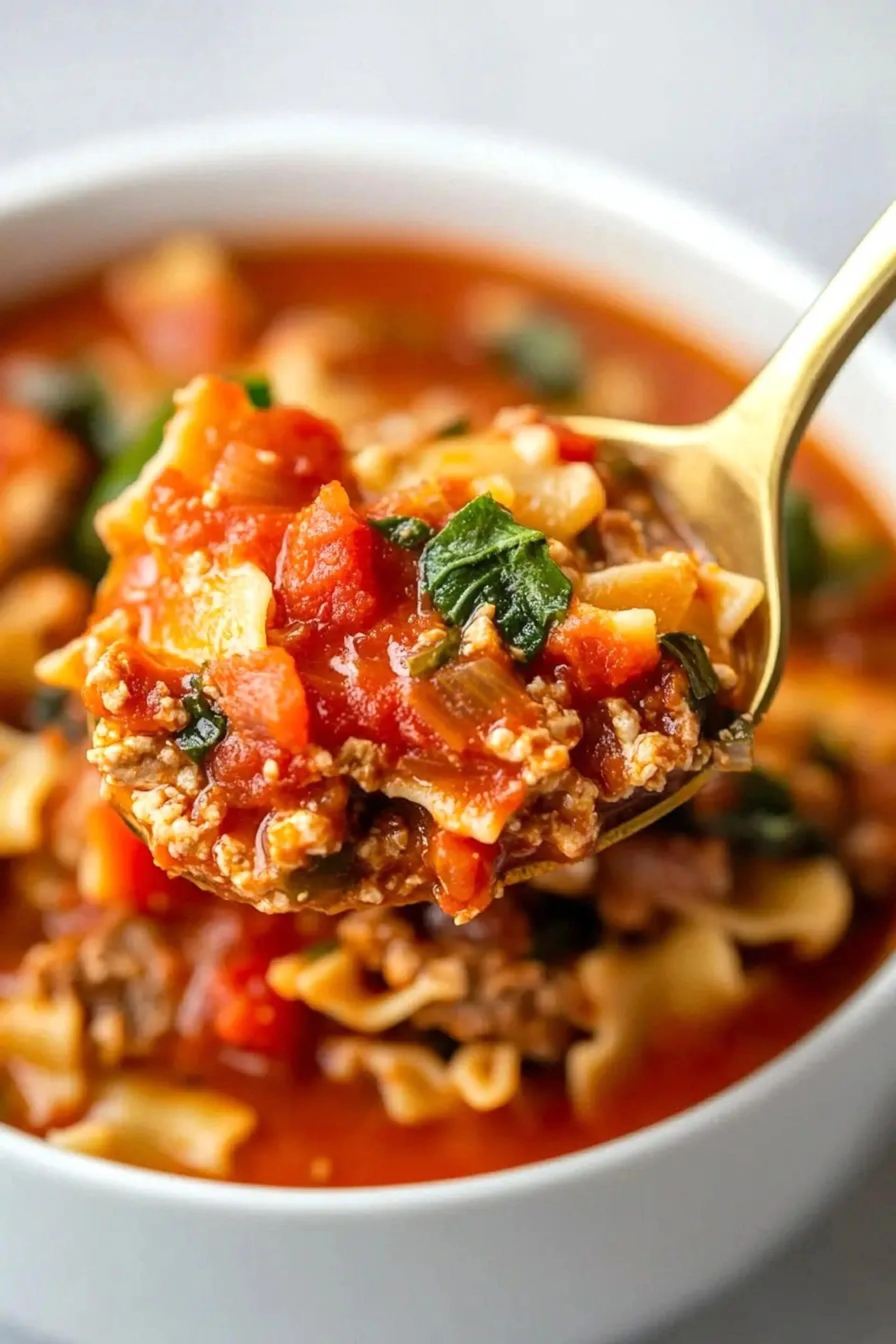 Lasagna Soup