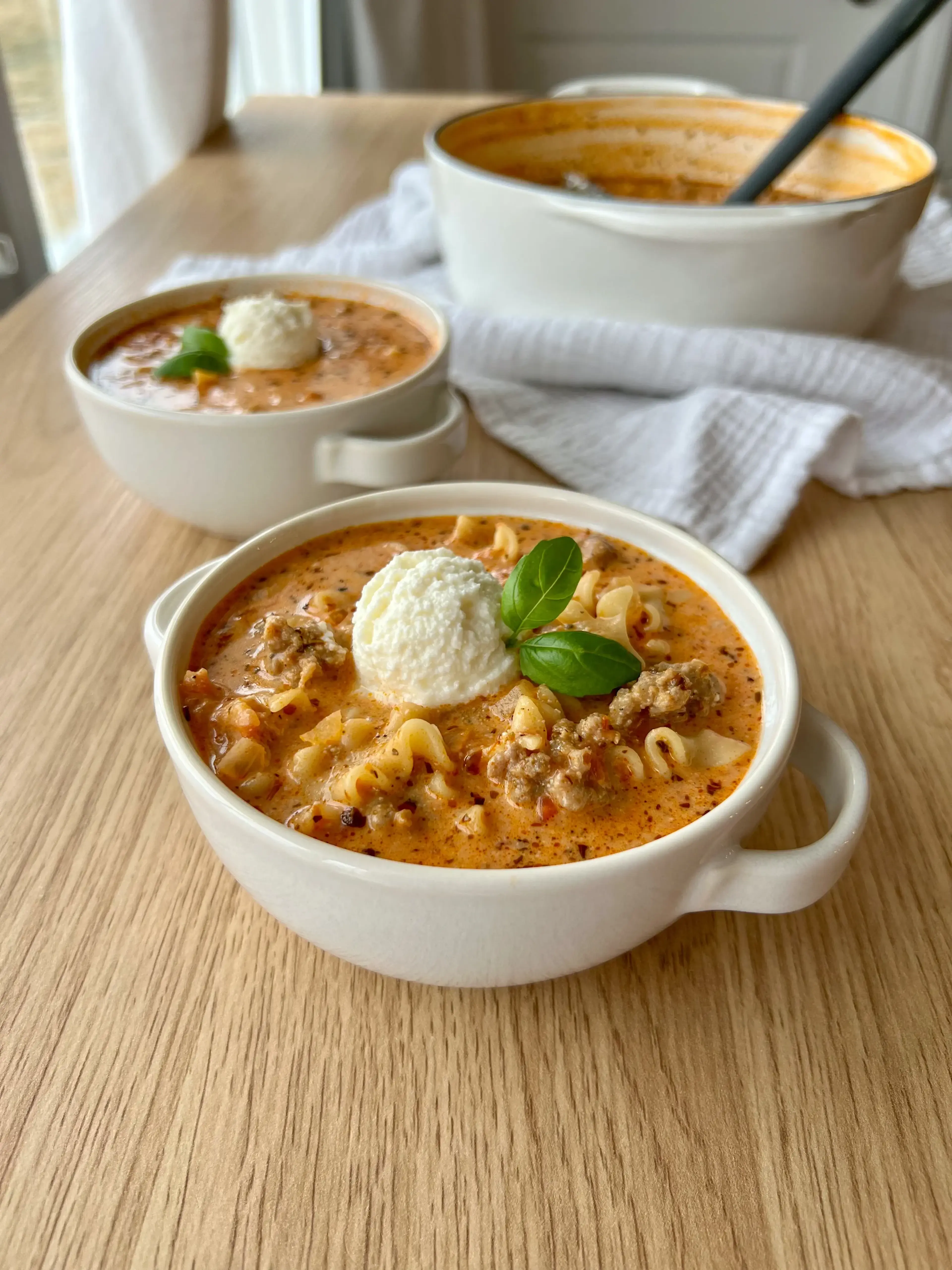 Lasagna Soup