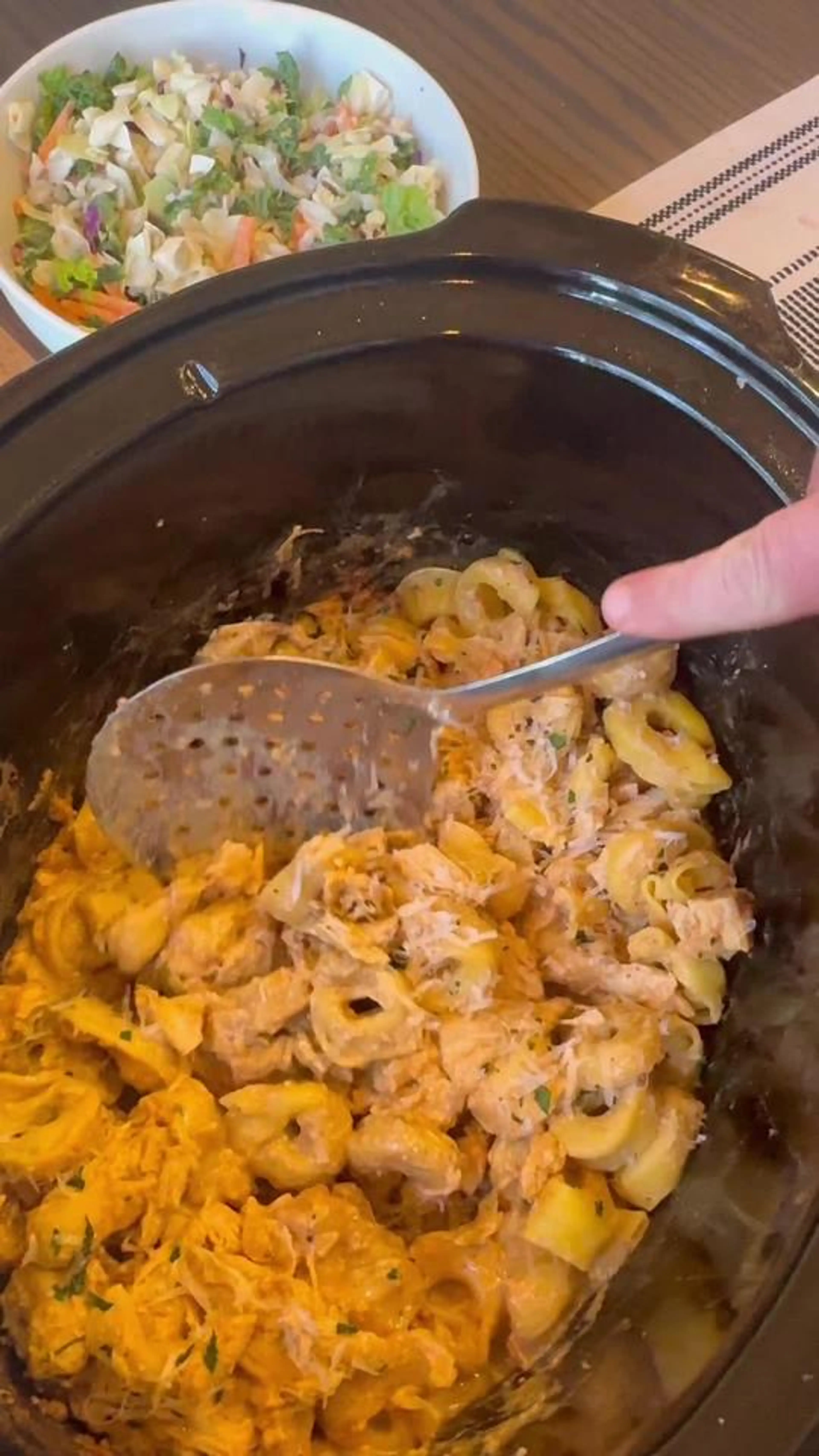 Mississippi Chicken Tortellini Alfredo Is an Easy Crockpot R