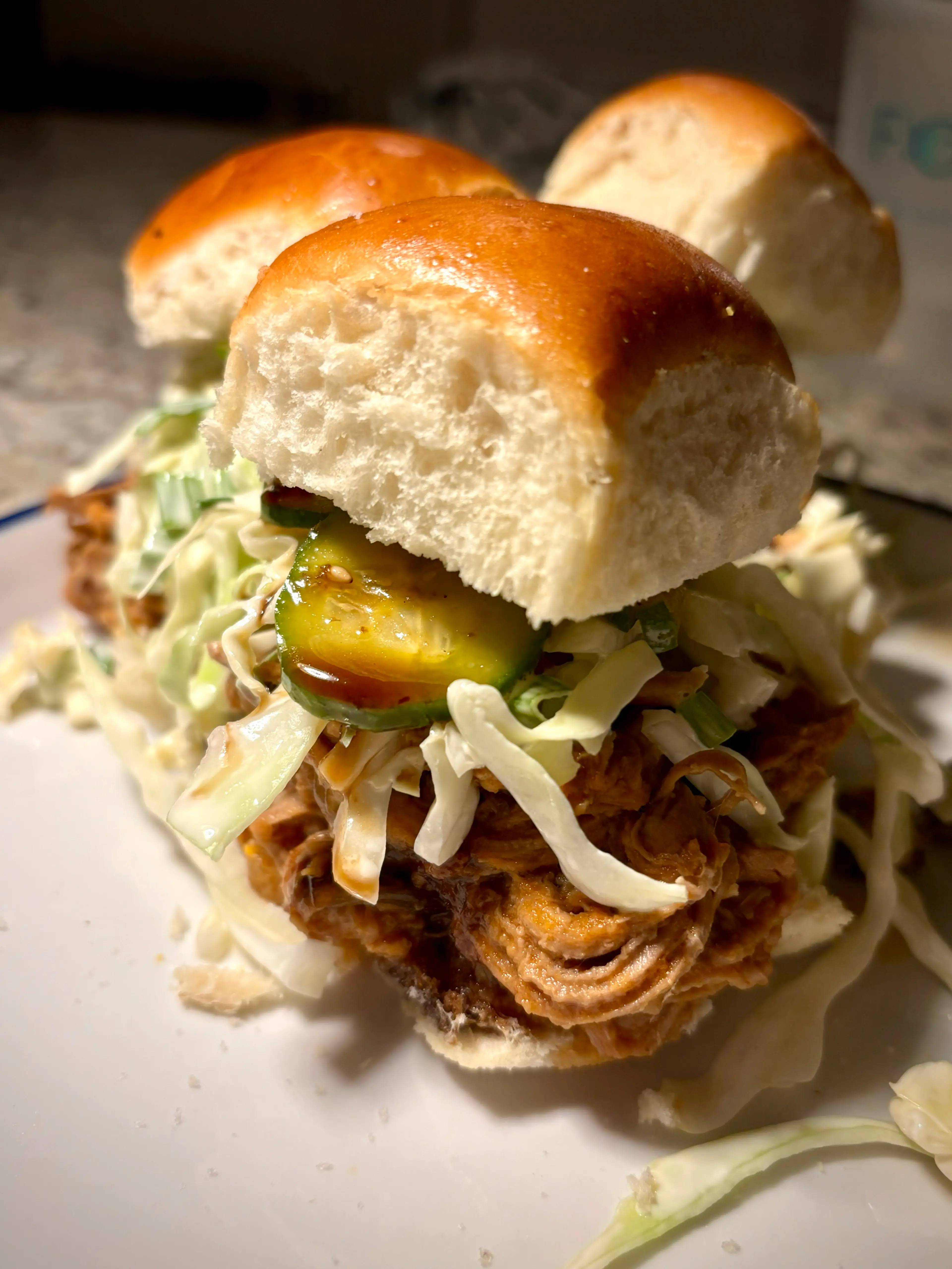 Gochujang Pulled Pork Sliders