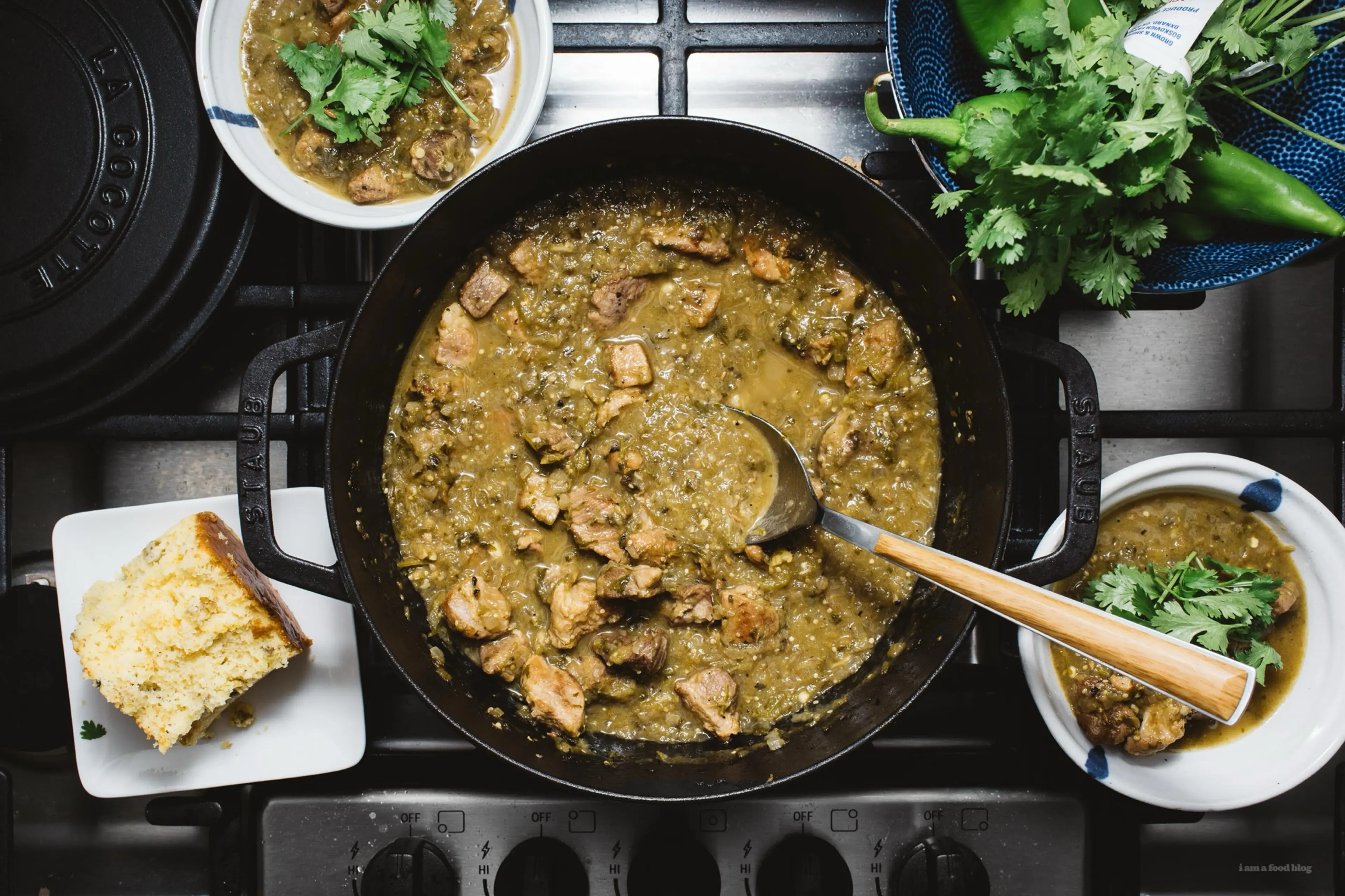 Super Easy Slow Cooker Chile Verde