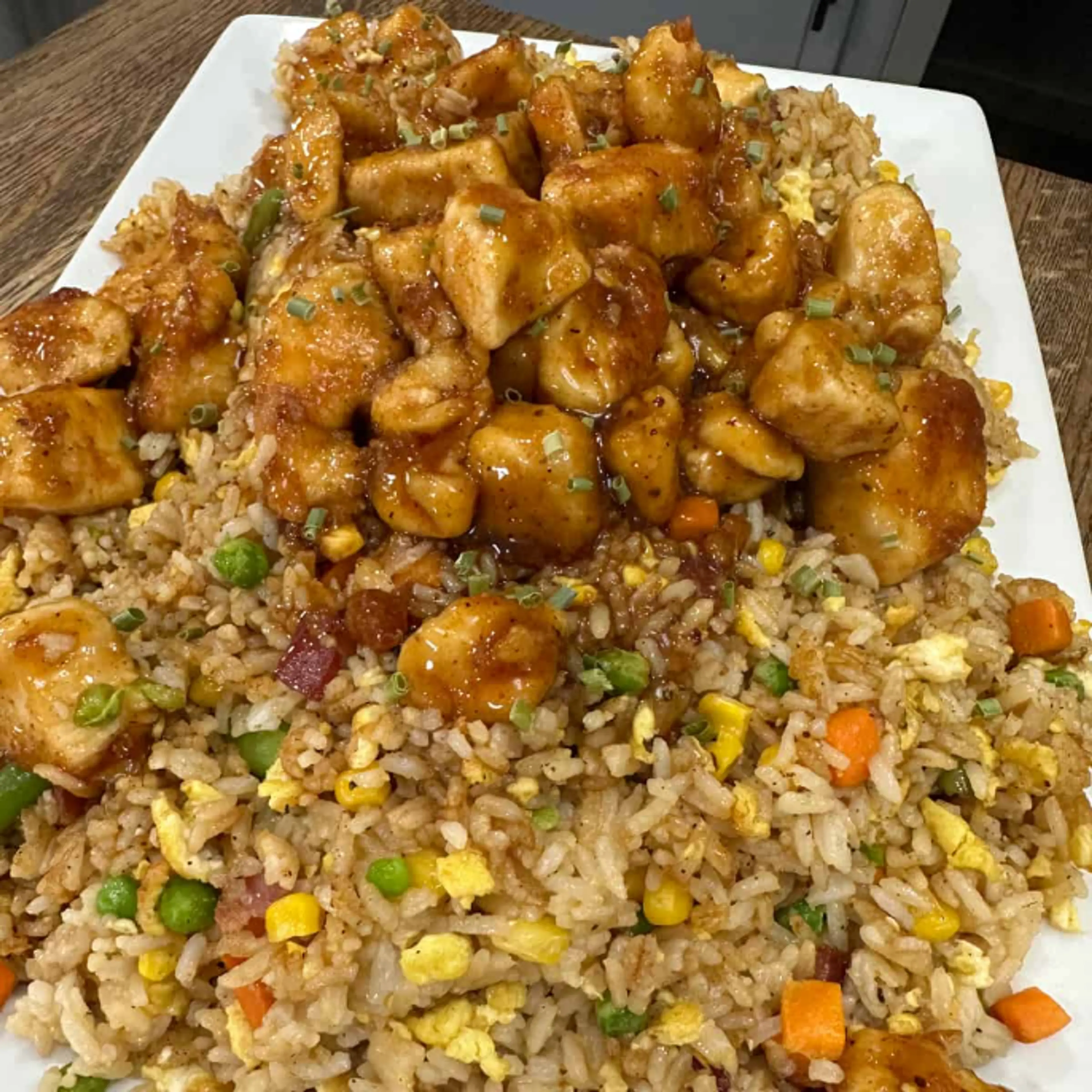 Orange Chicken Fried Rice